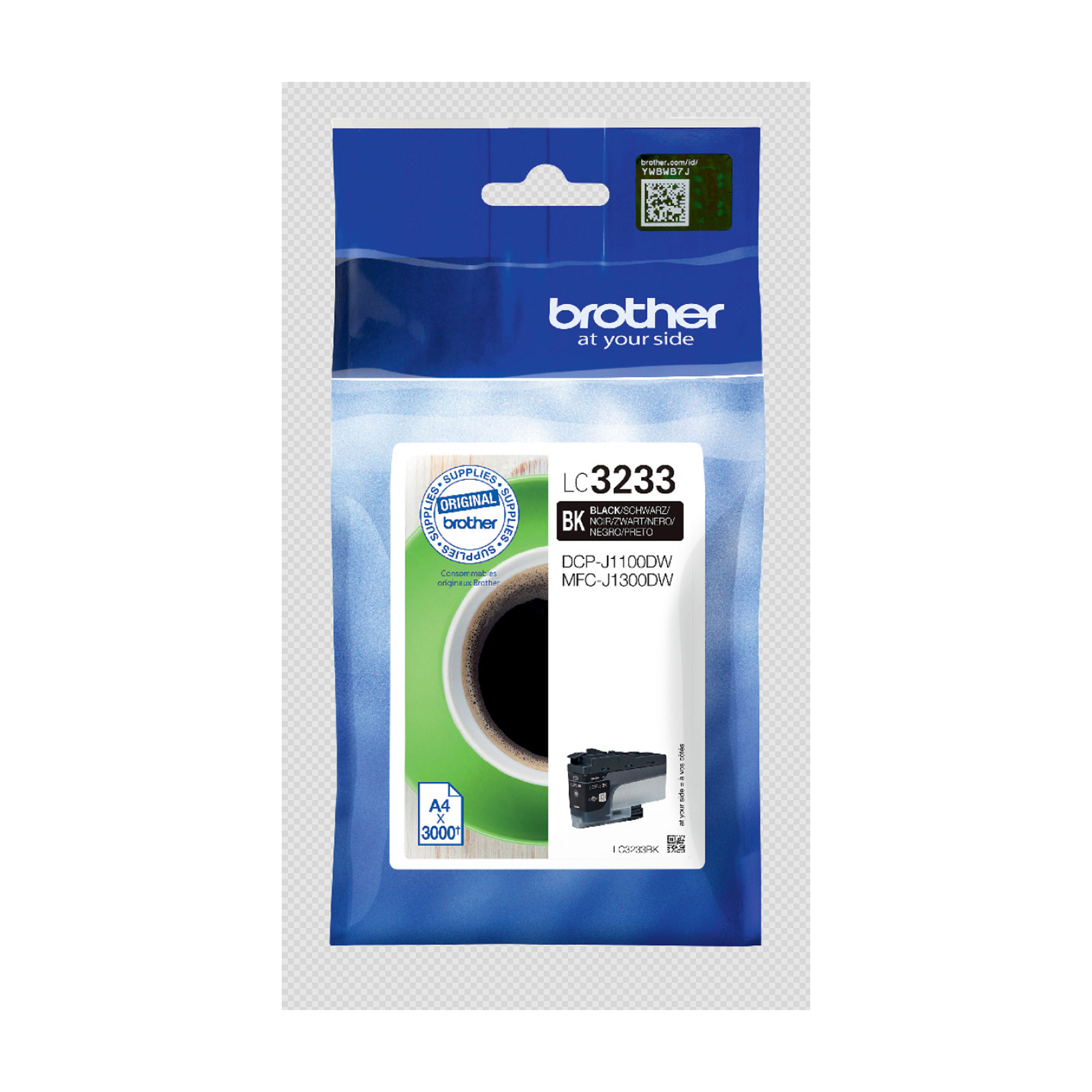 Brother LC3233BK - Nero - originale - cartuccia …