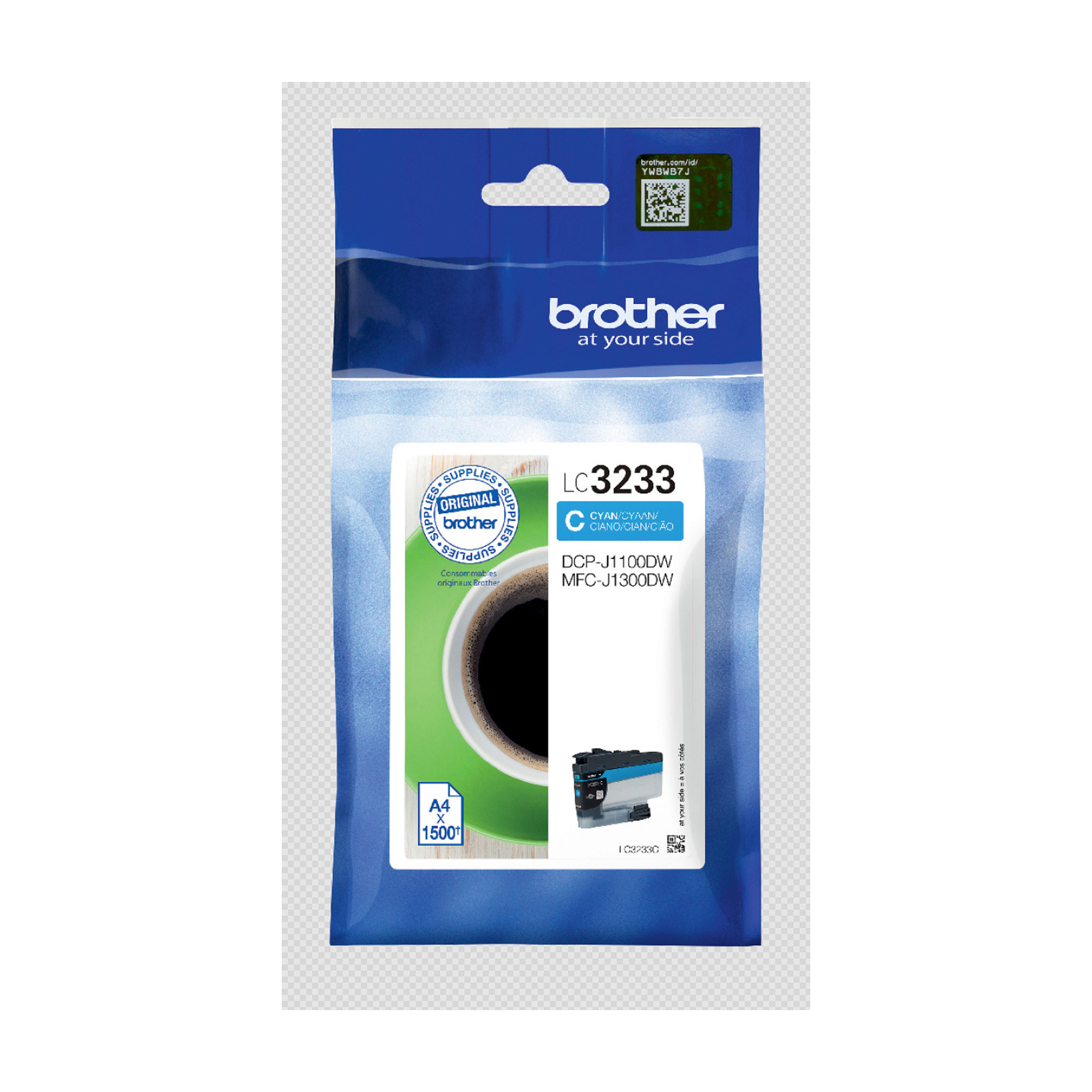 Brother LC3233C - Blu scuro - originale - …
