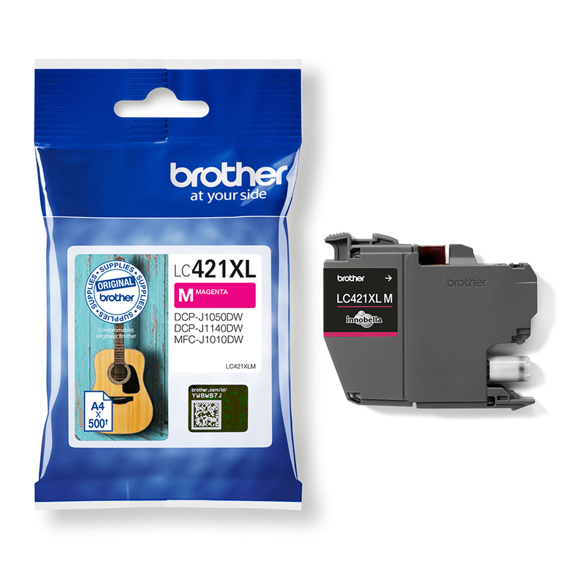 Brother LC421XLM - Alta resa - magenta - …