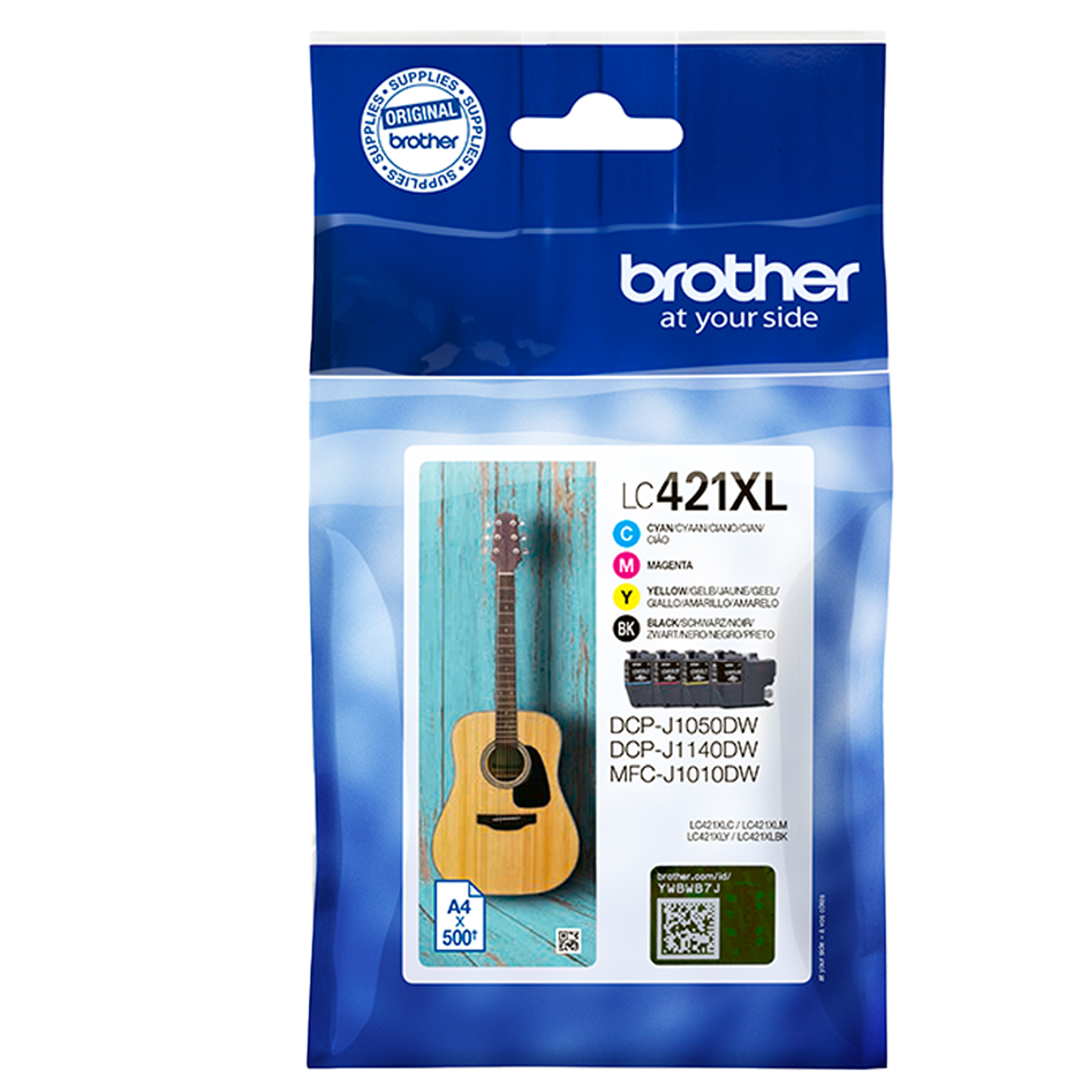 Brother LC421XL - Confezione da 4 - XL …