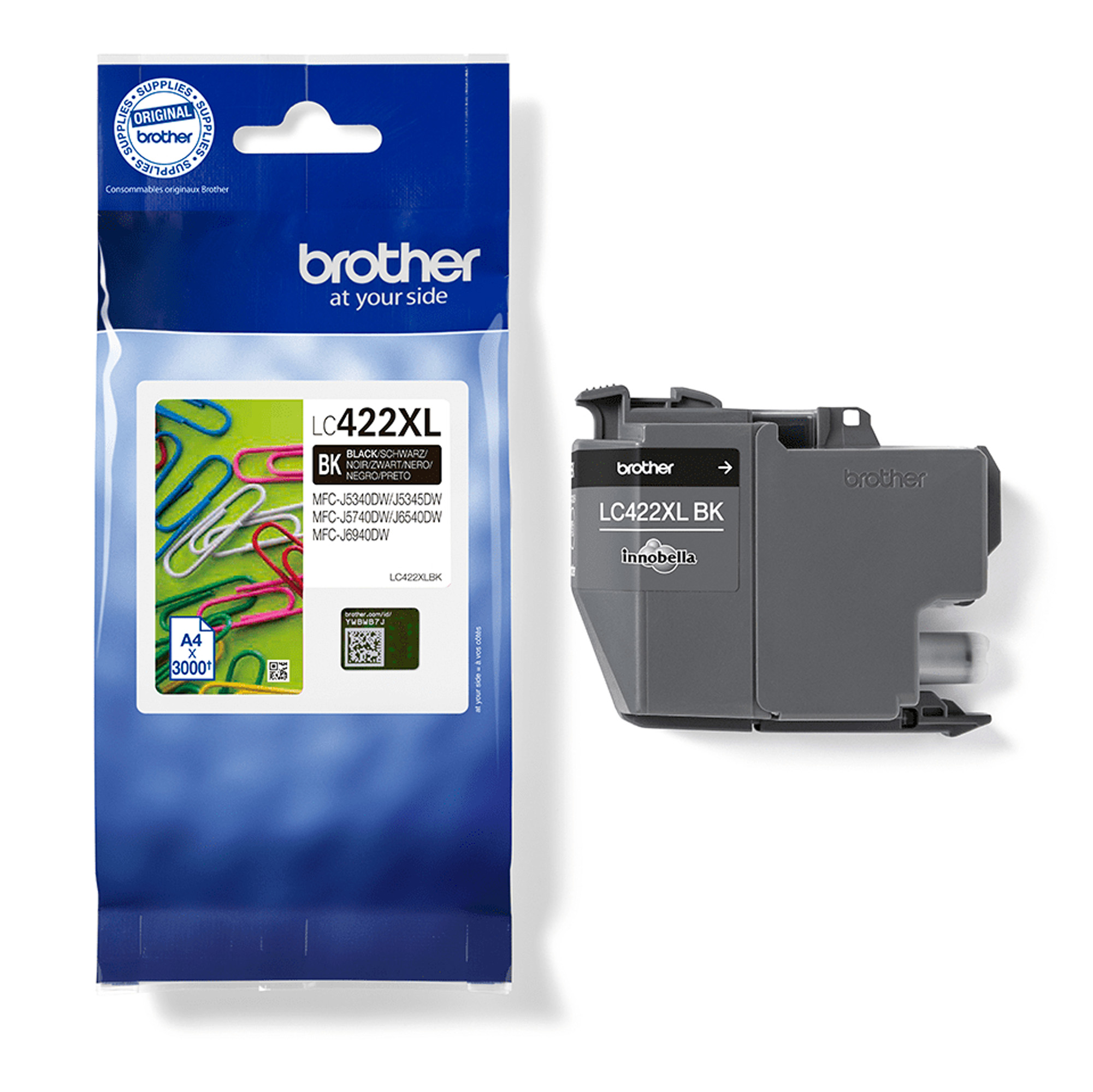 Brother LC422XL - Alta resa - nero - …