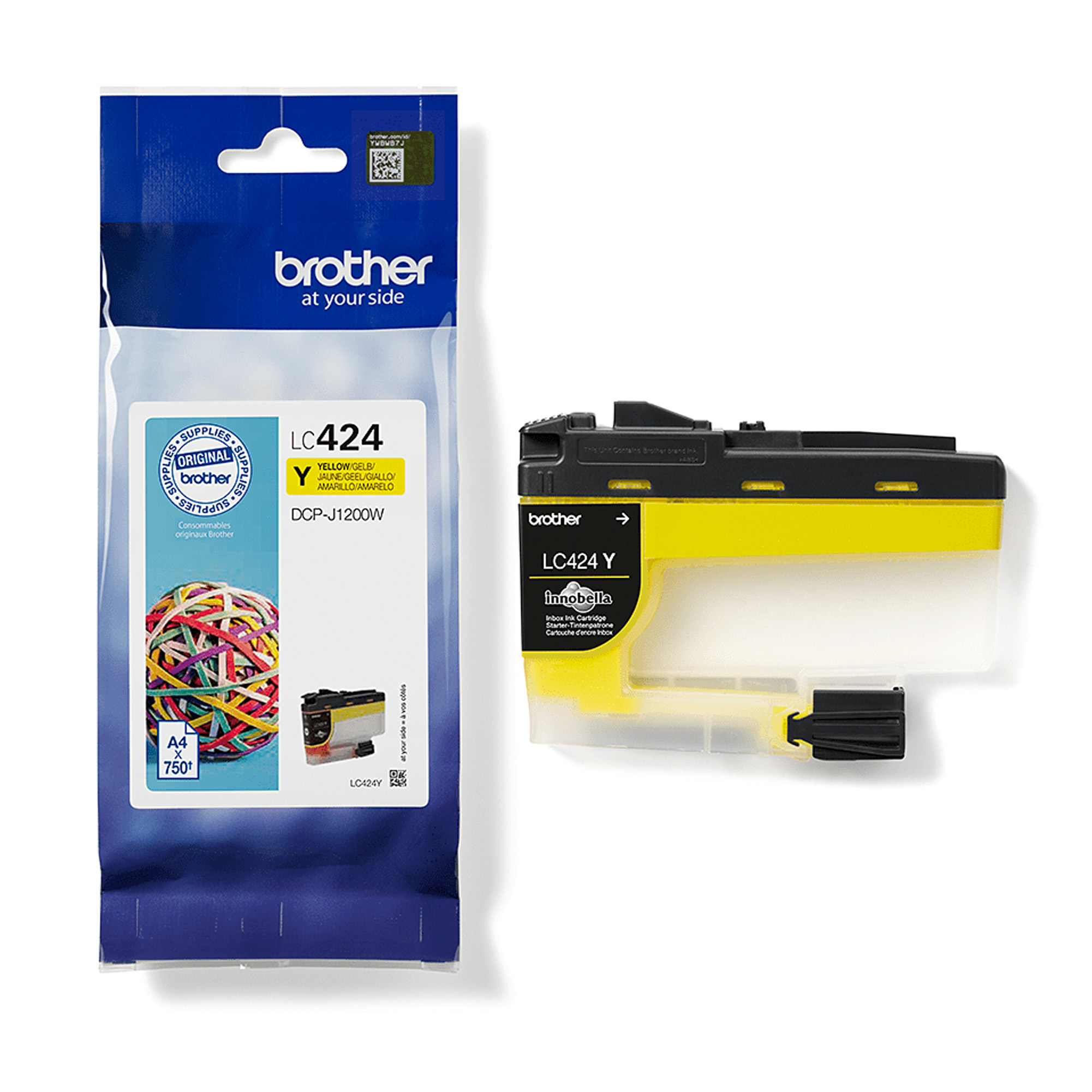 Brother LC424Y - Giallo - originale - cartuccia …