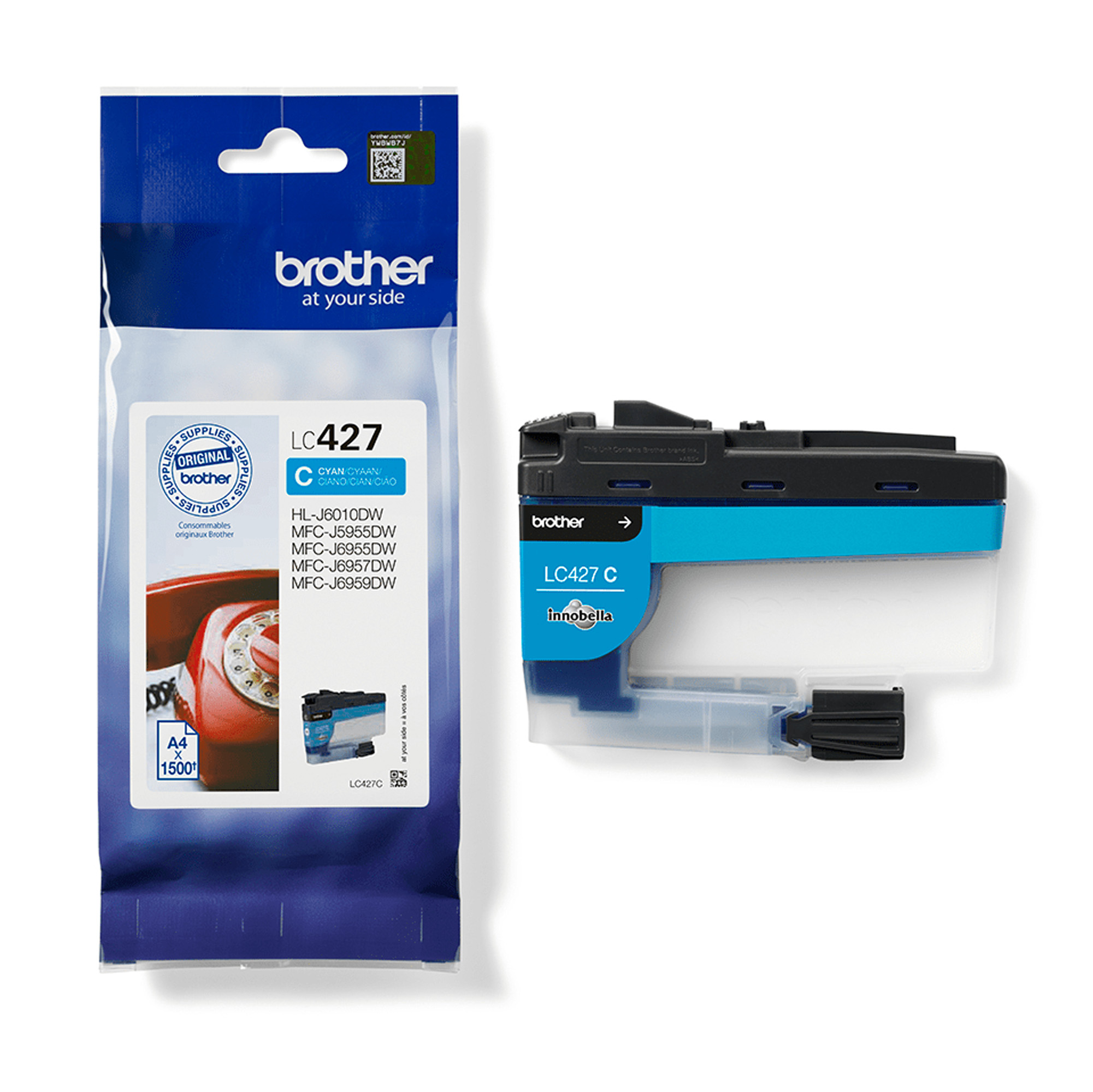 Brother LC427C - Ciano - originale - cartuccia …