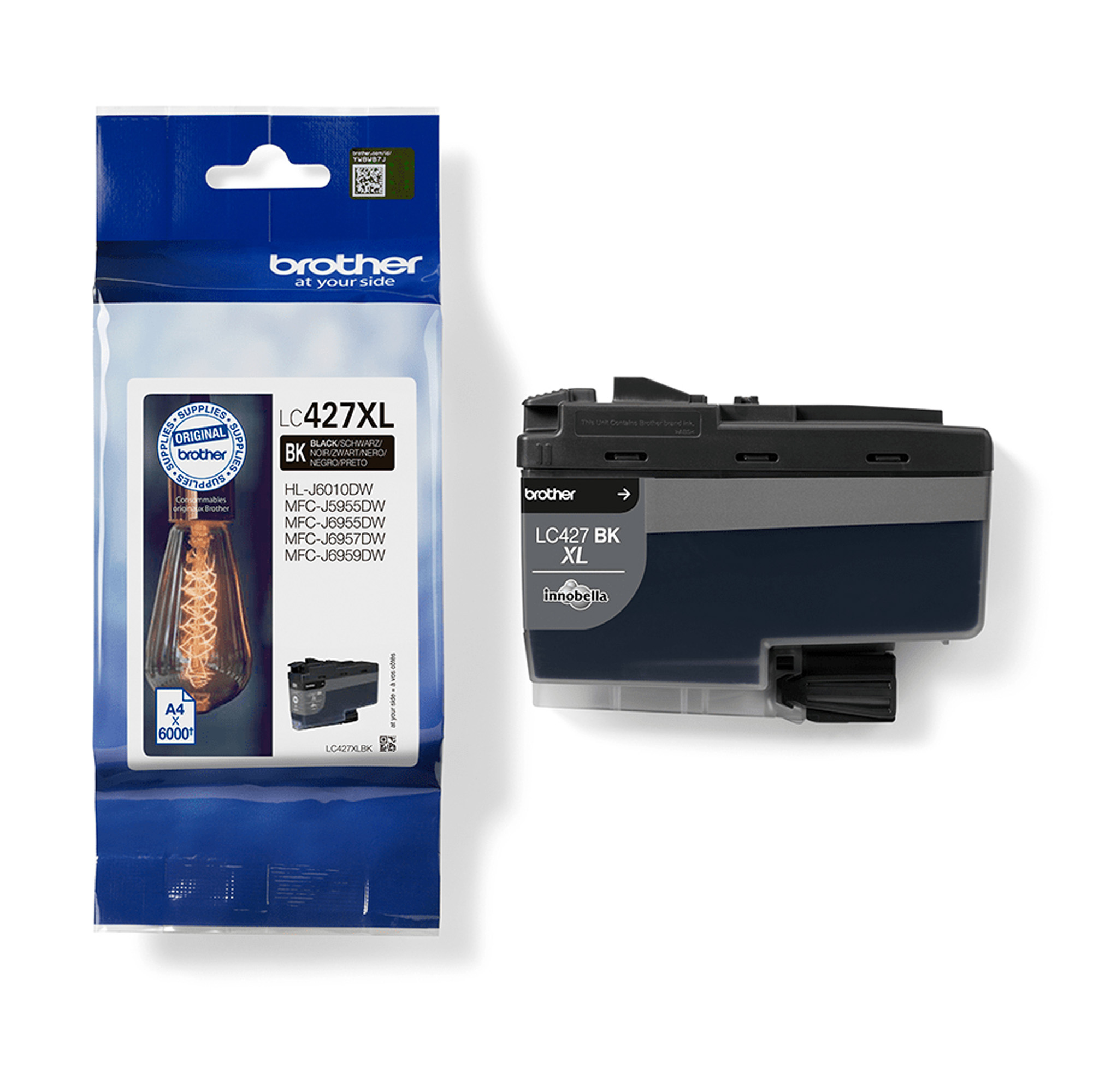 Brother LC427XLBK - Alta capienza - nero - …