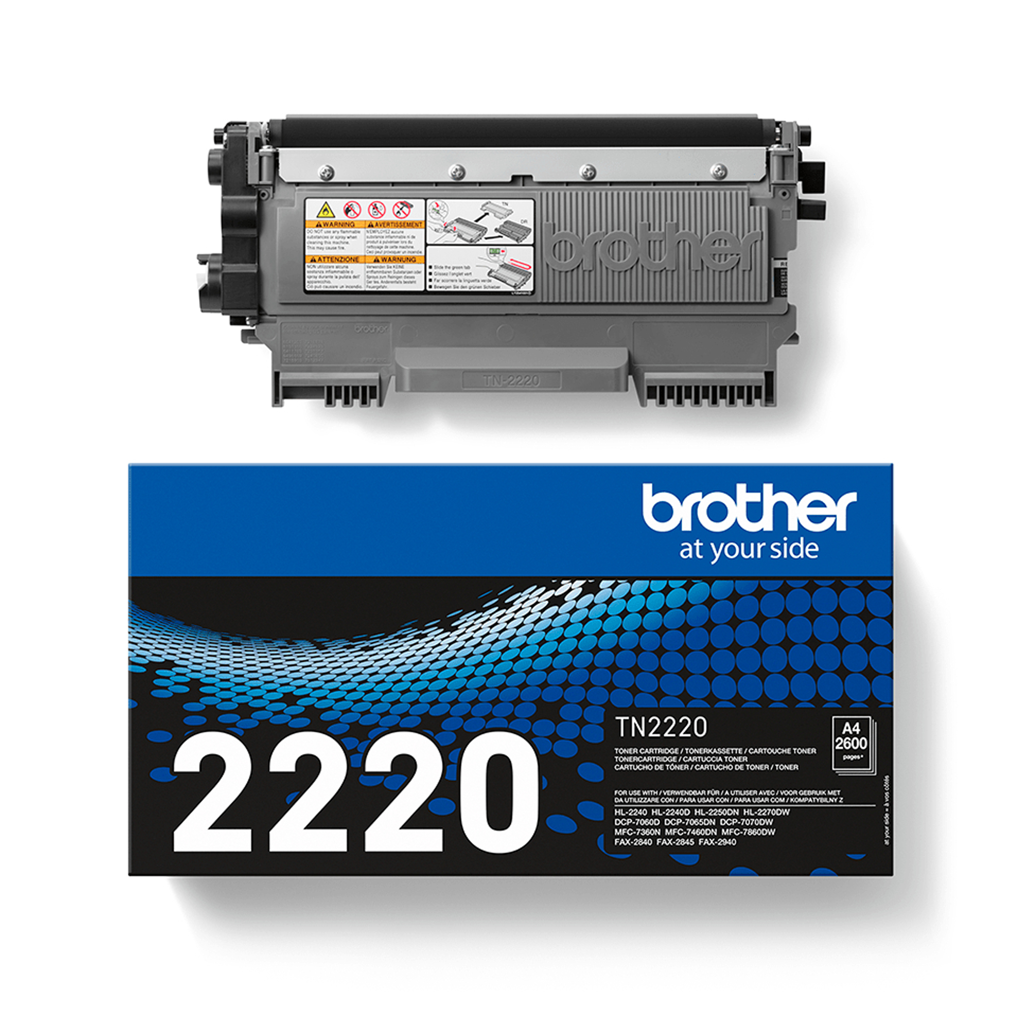 Brother TN2220 - Nero - originale - cartuccia …