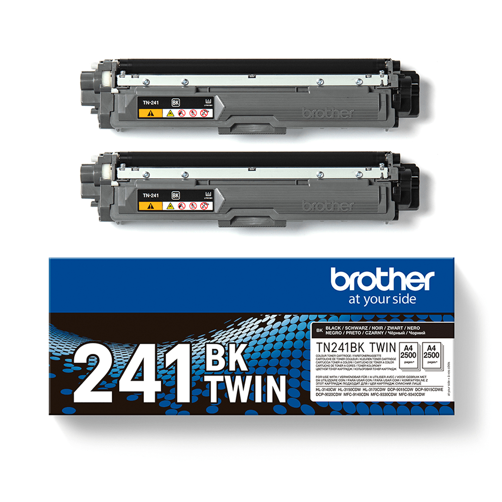 Brother TN241BK - Confezione da 2 - nero …
