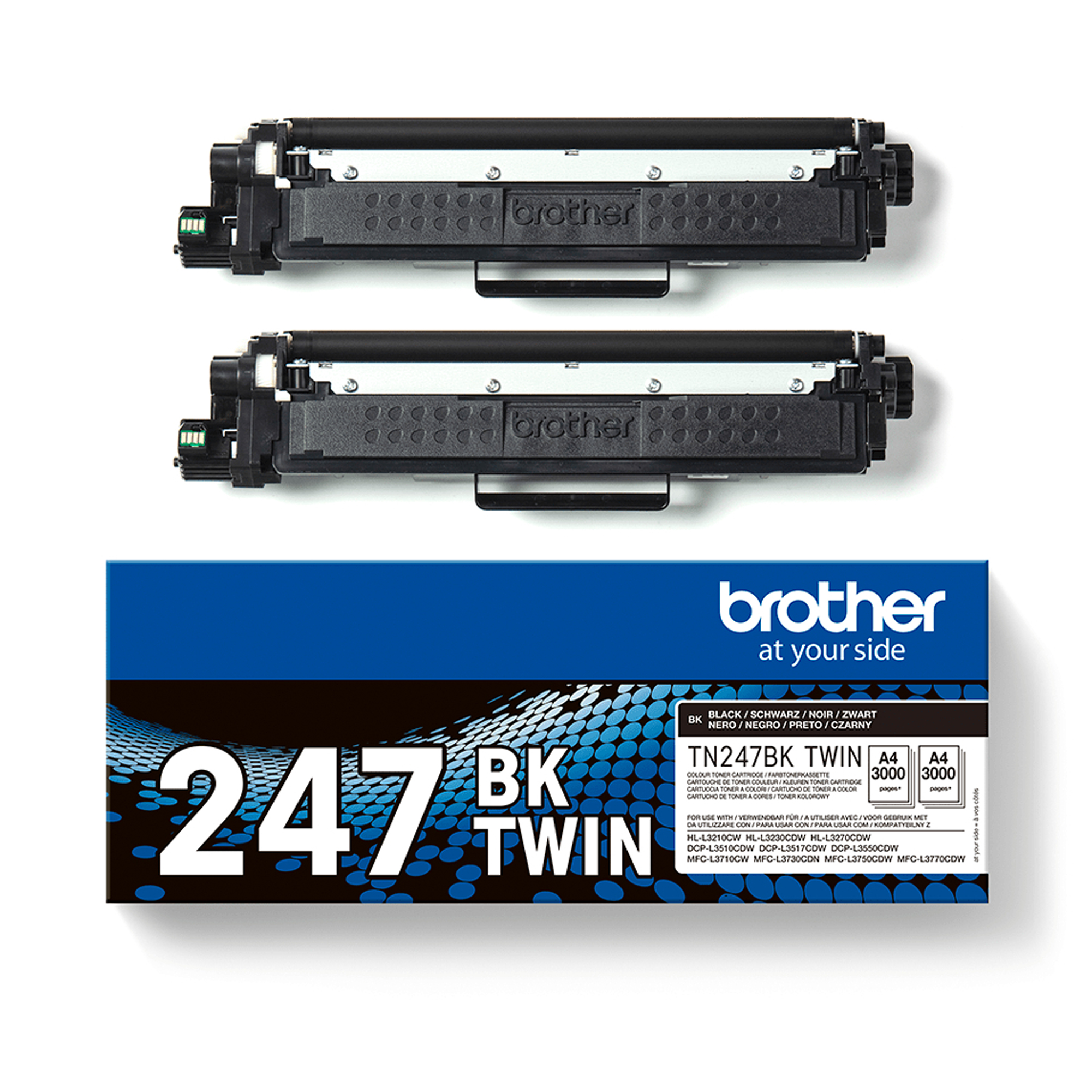 Brother TN247BK TWIN - Confezione da 2 - …