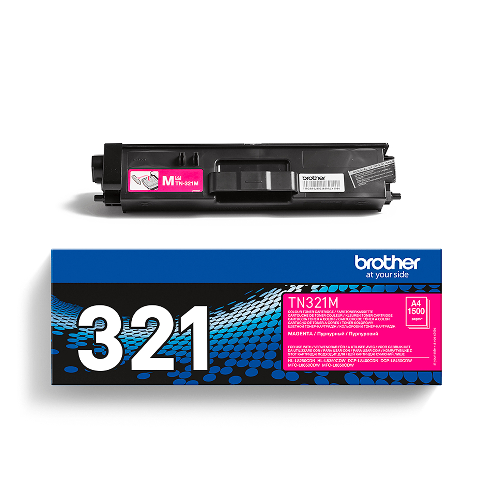 Brother TN321M - Magenta - originale - cartuccia …
