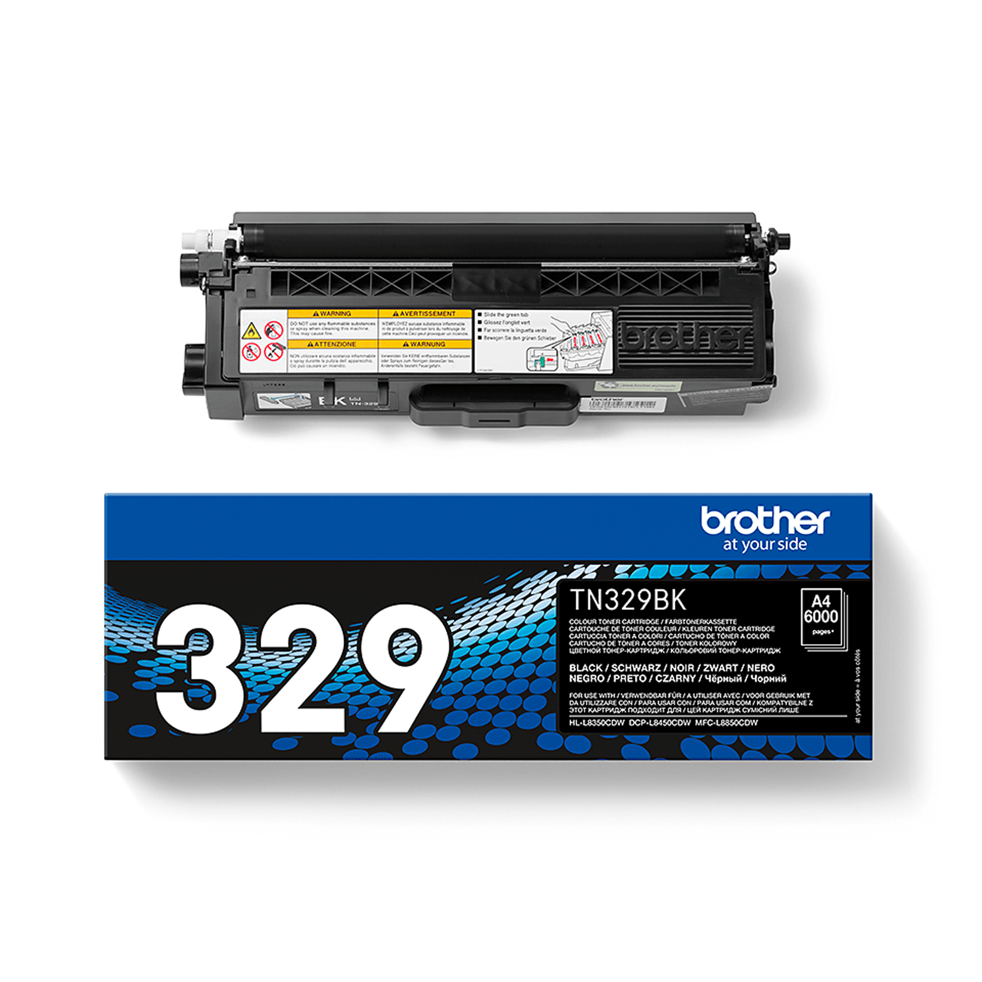 Brother TN329BK - Nero - originale - cartuccia …