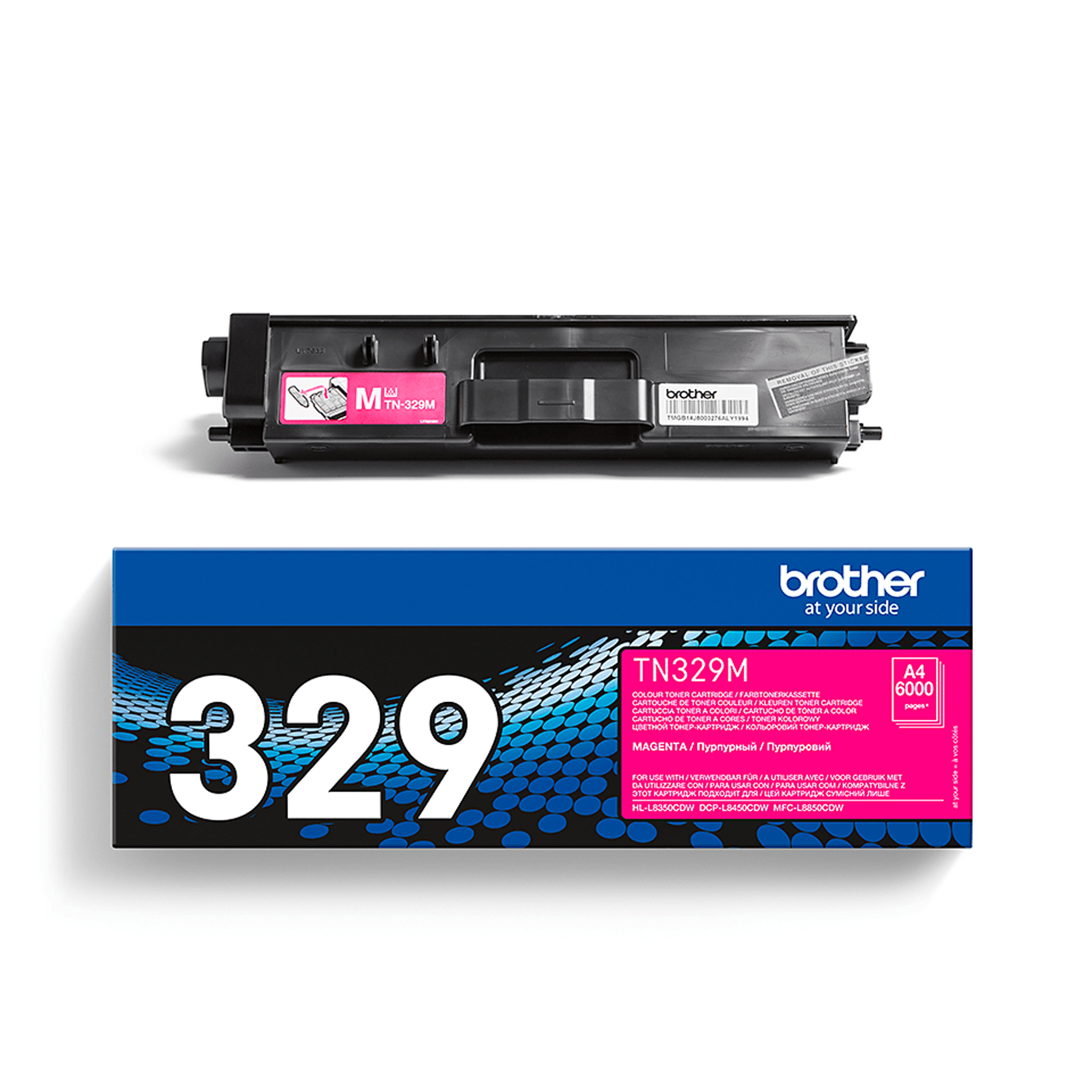 Brother TN329M - Magenta - originale - cartuccia …