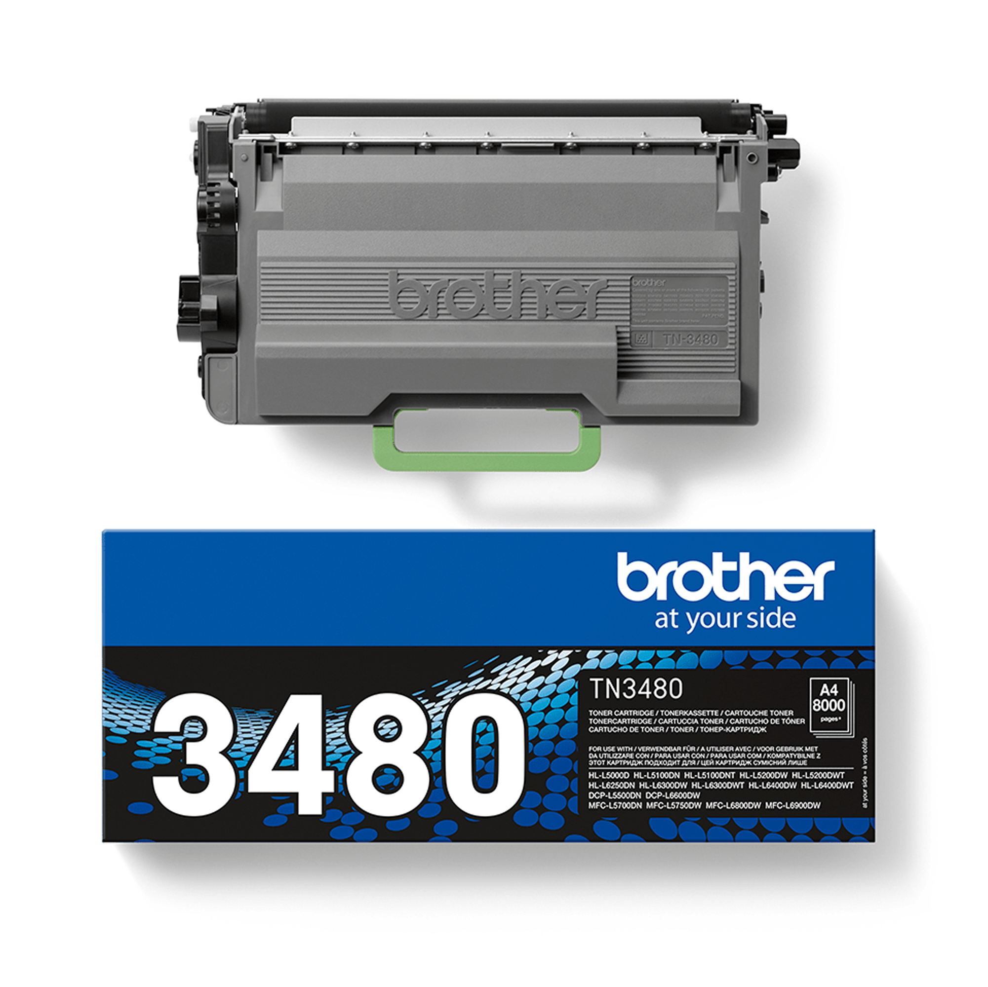 Brother TN3480 - Alta resa - nero - …