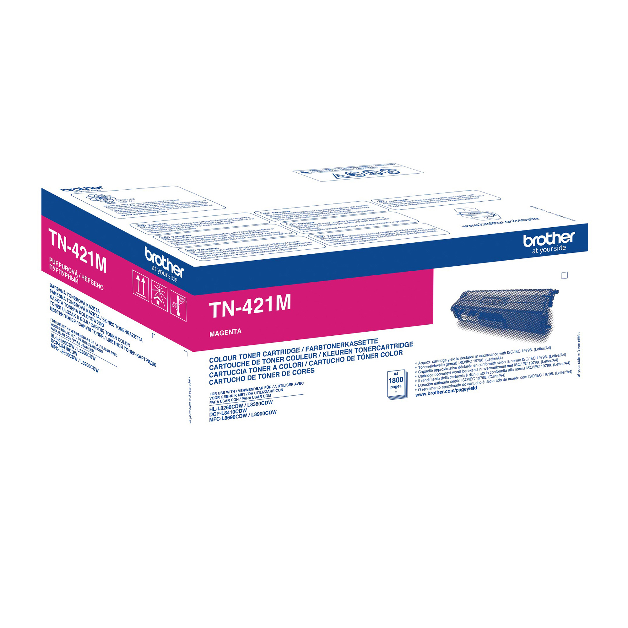 Brother TN421M - Magenta - originale - cartuccia …