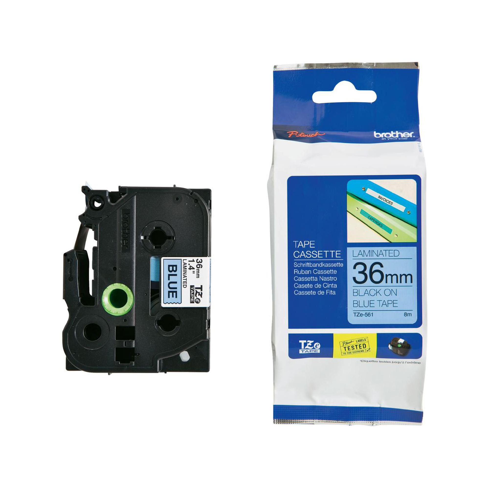 LAMINATO DA 36 MM NERO SU FONGO BLU …