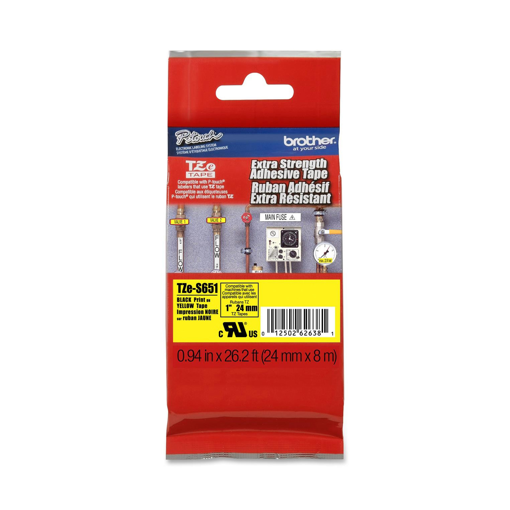 NASTRO LAMINATO CON ADESIVO RESISTENTE DA 24 MM …