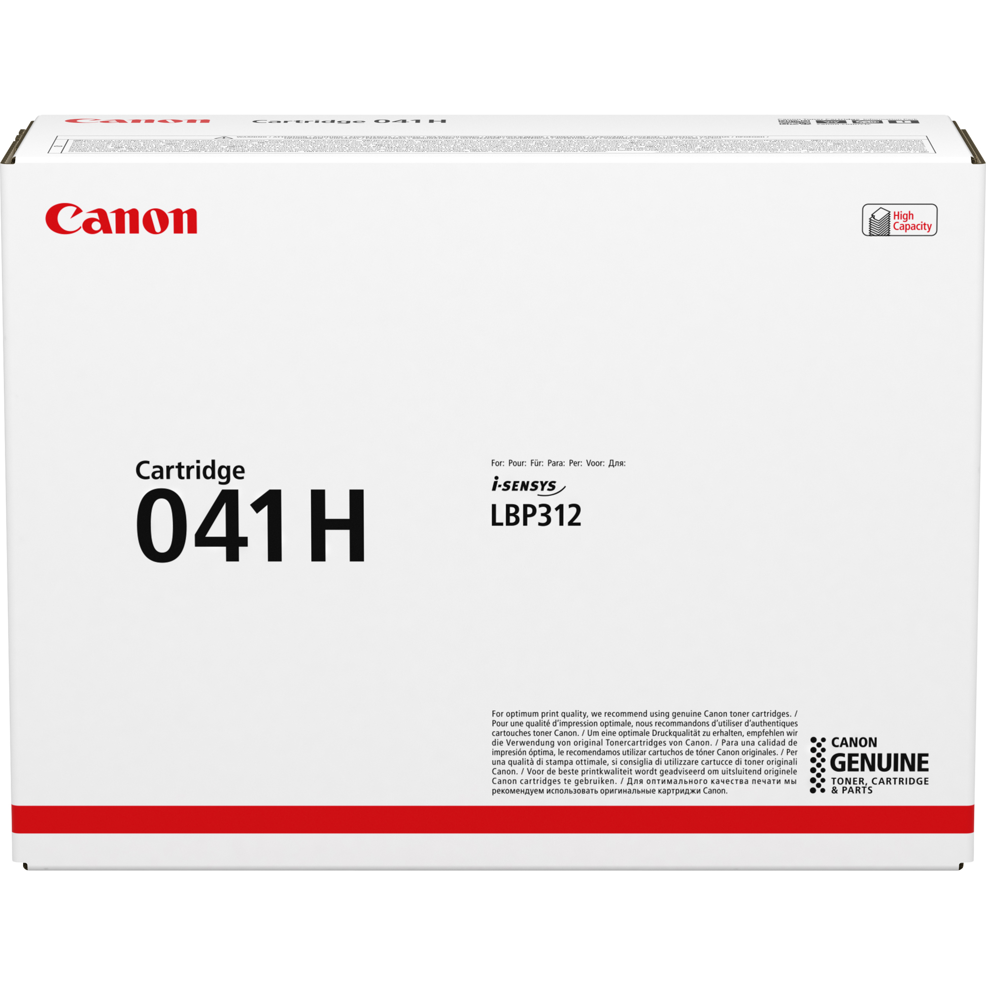 Canon 041 H - Alta resa - nero …