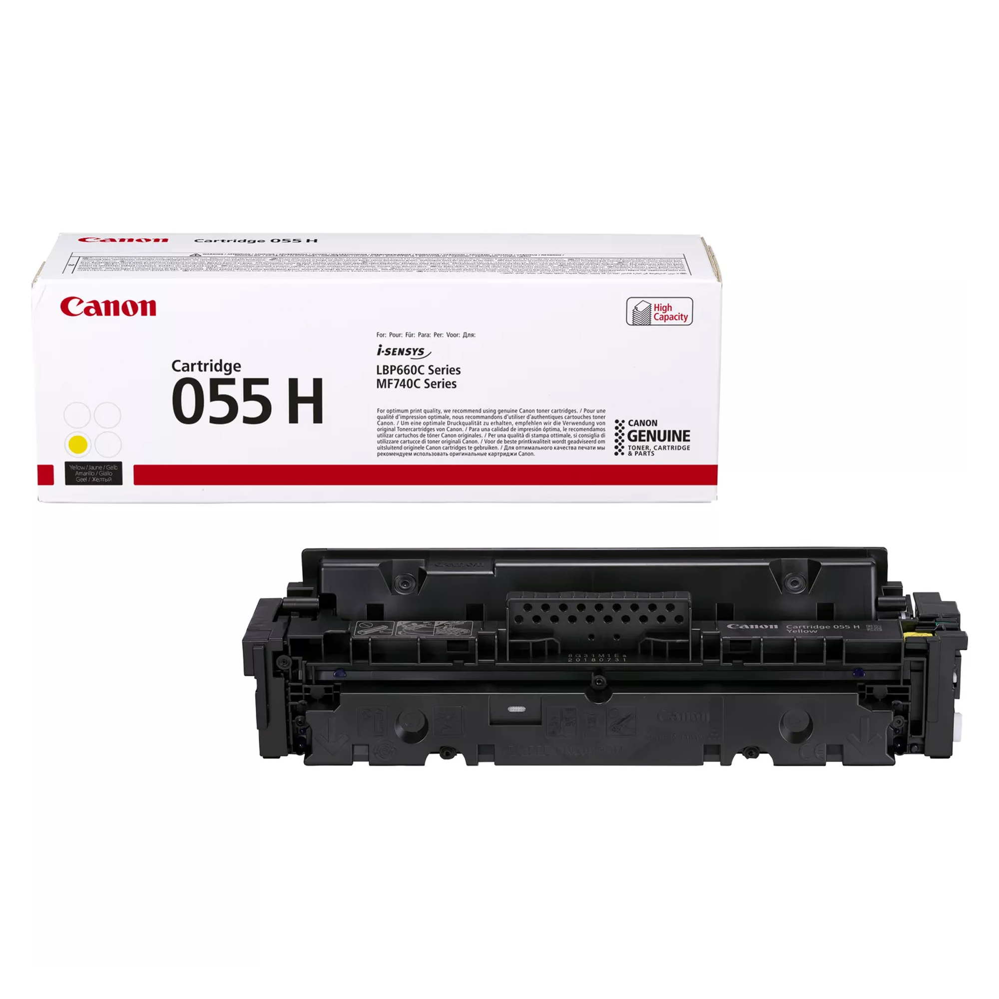 Canon 055 H - Alta capienza - giallo …