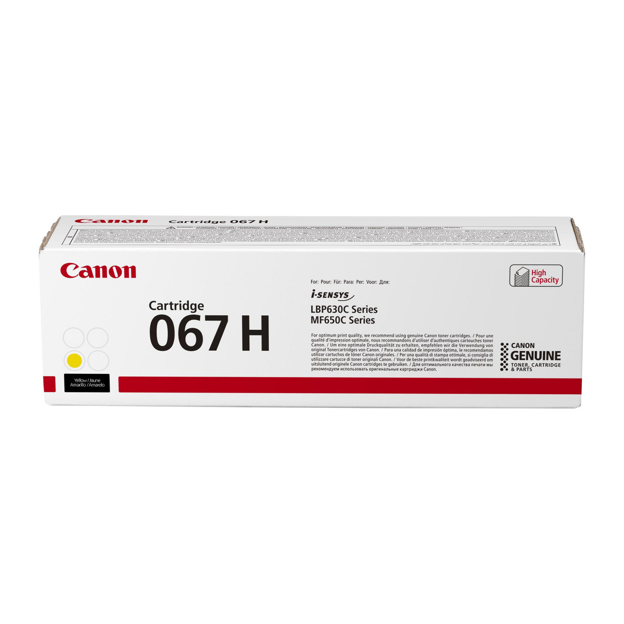Canon 067 H - Alta capienza - giallo …