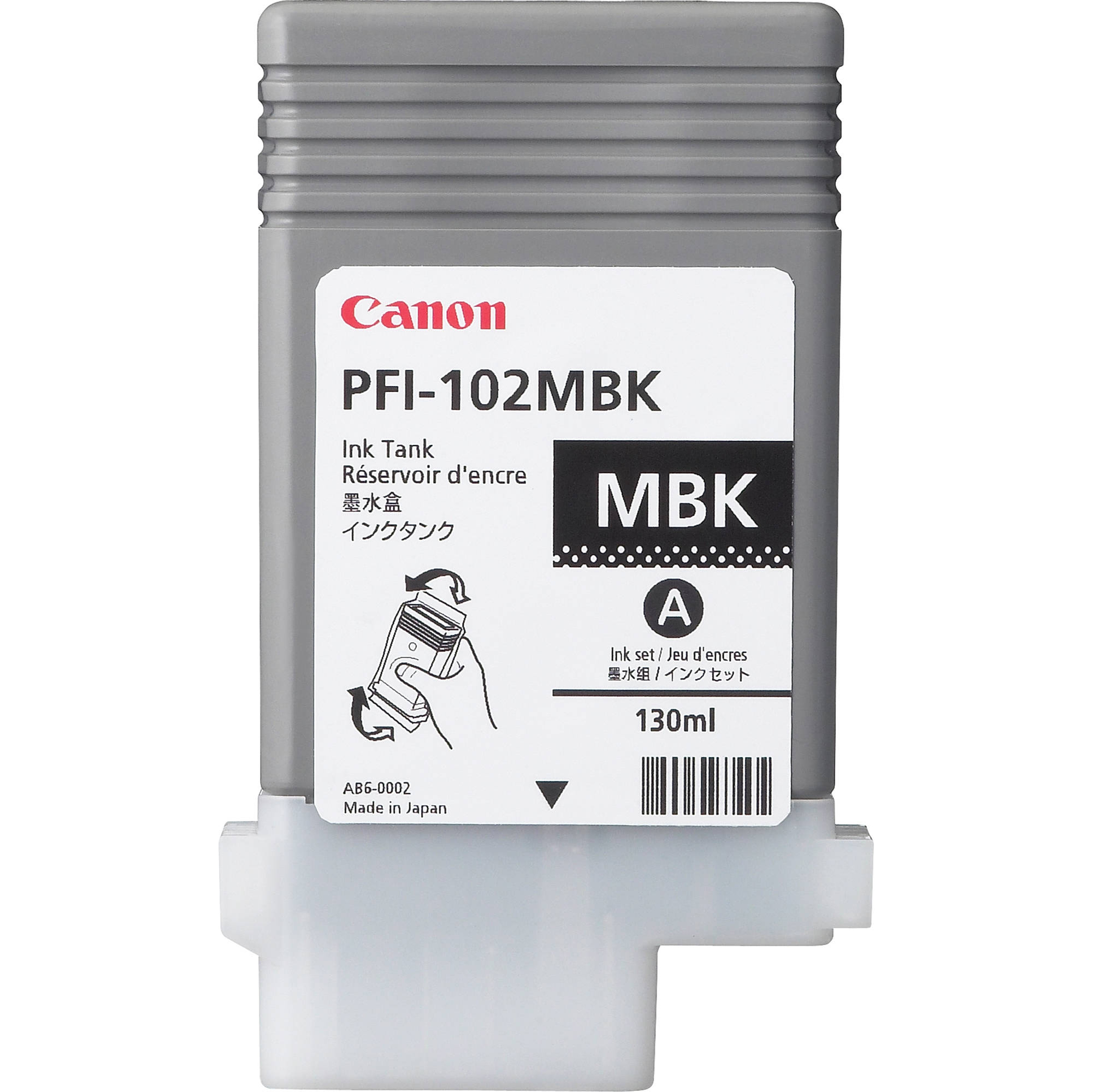 Canon PFI-102 MBK - 130 ml - nero …