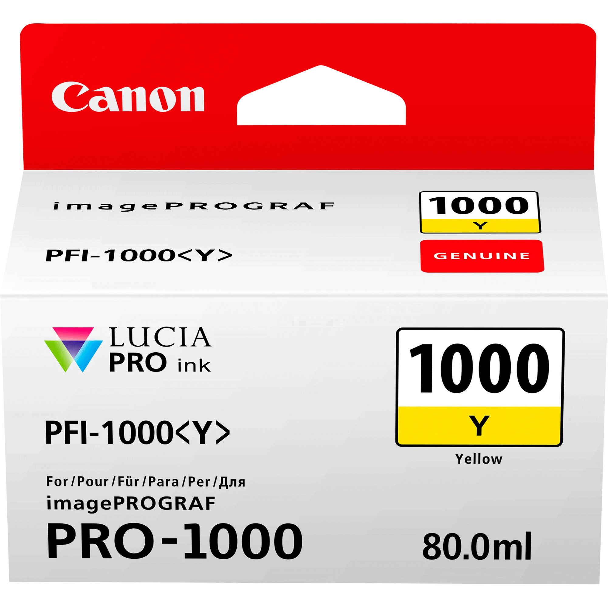 Canon PFI-1000 Y - 80 ml - giallo …