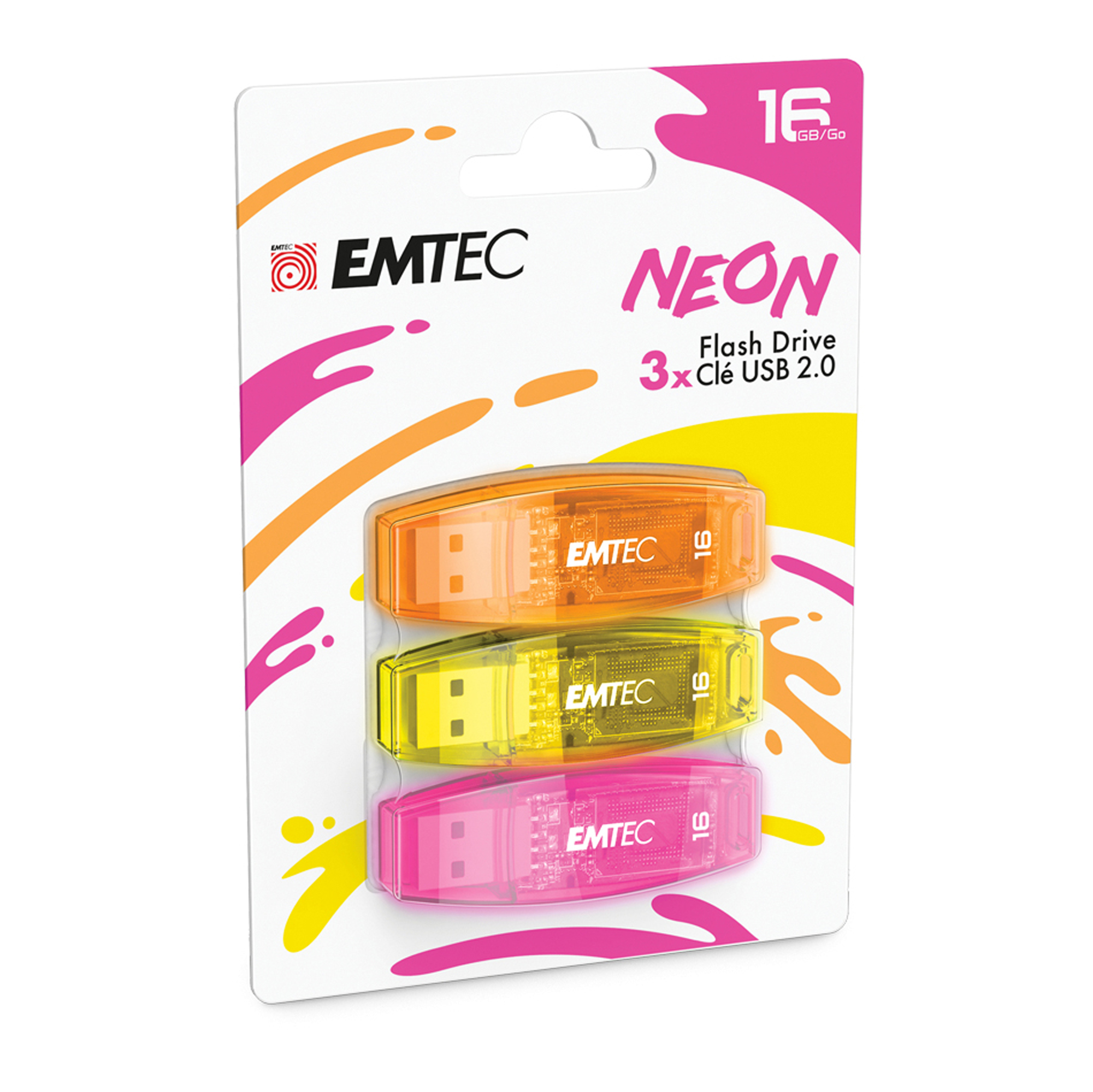 Emtec - Memoria Usb 2.0 C410 - 16GB …