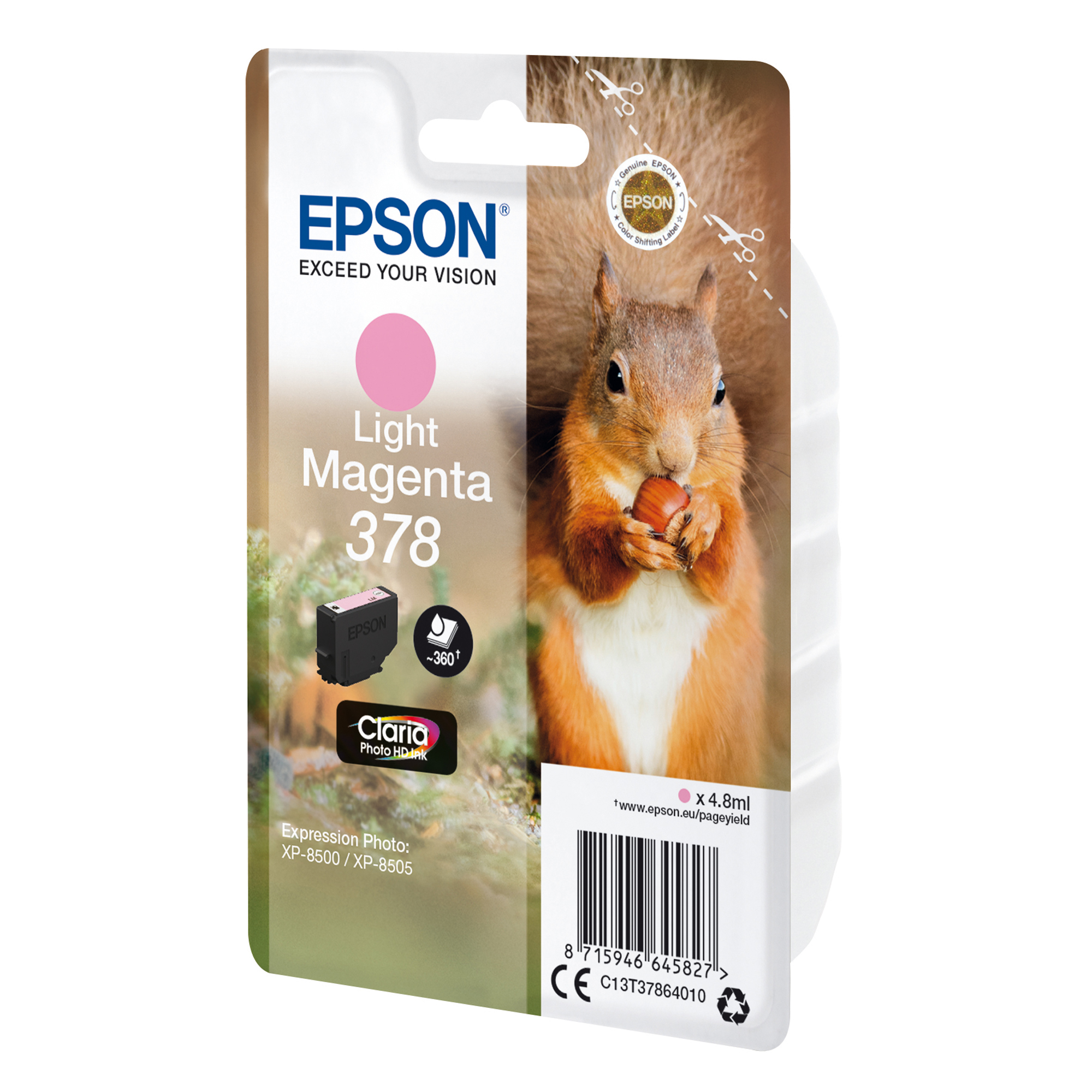 Epson 378 - 4.8 ml - magenta chiaro …