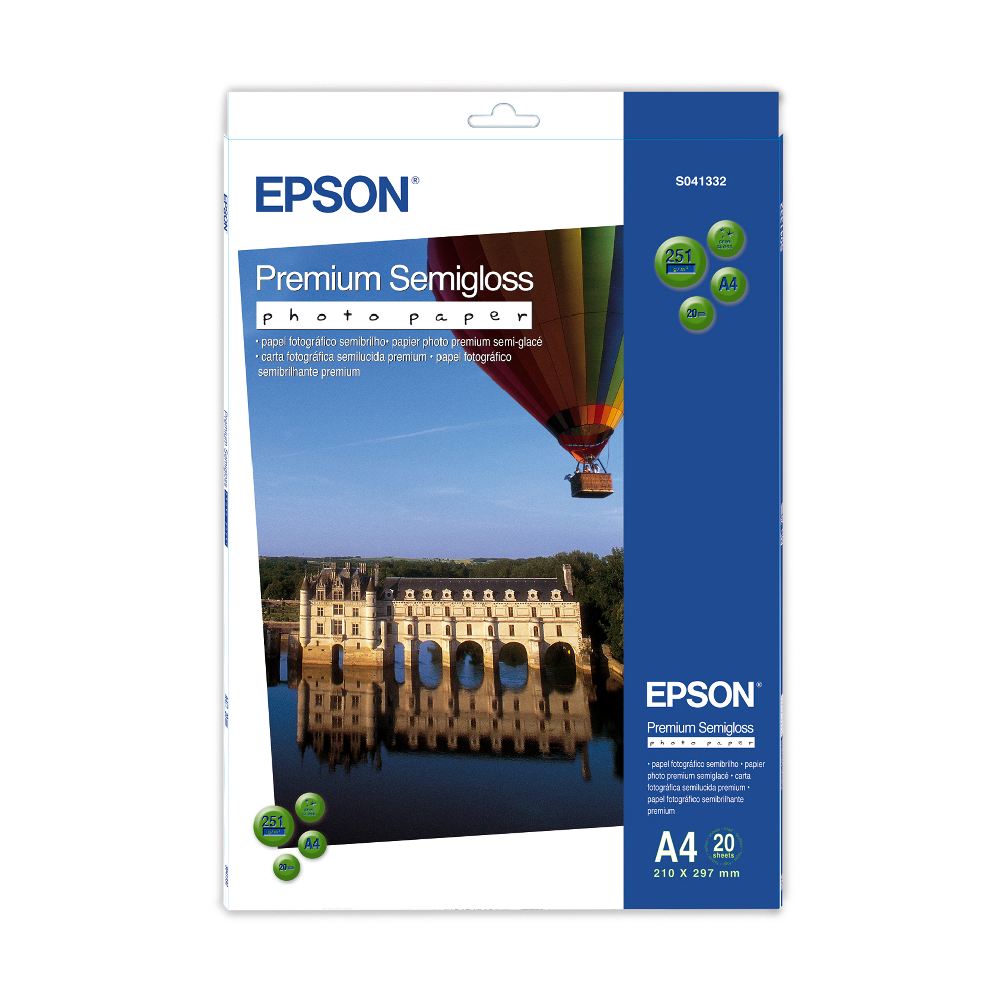 Epson Premium Semigloss Photo Paper - Semi-lucida - …