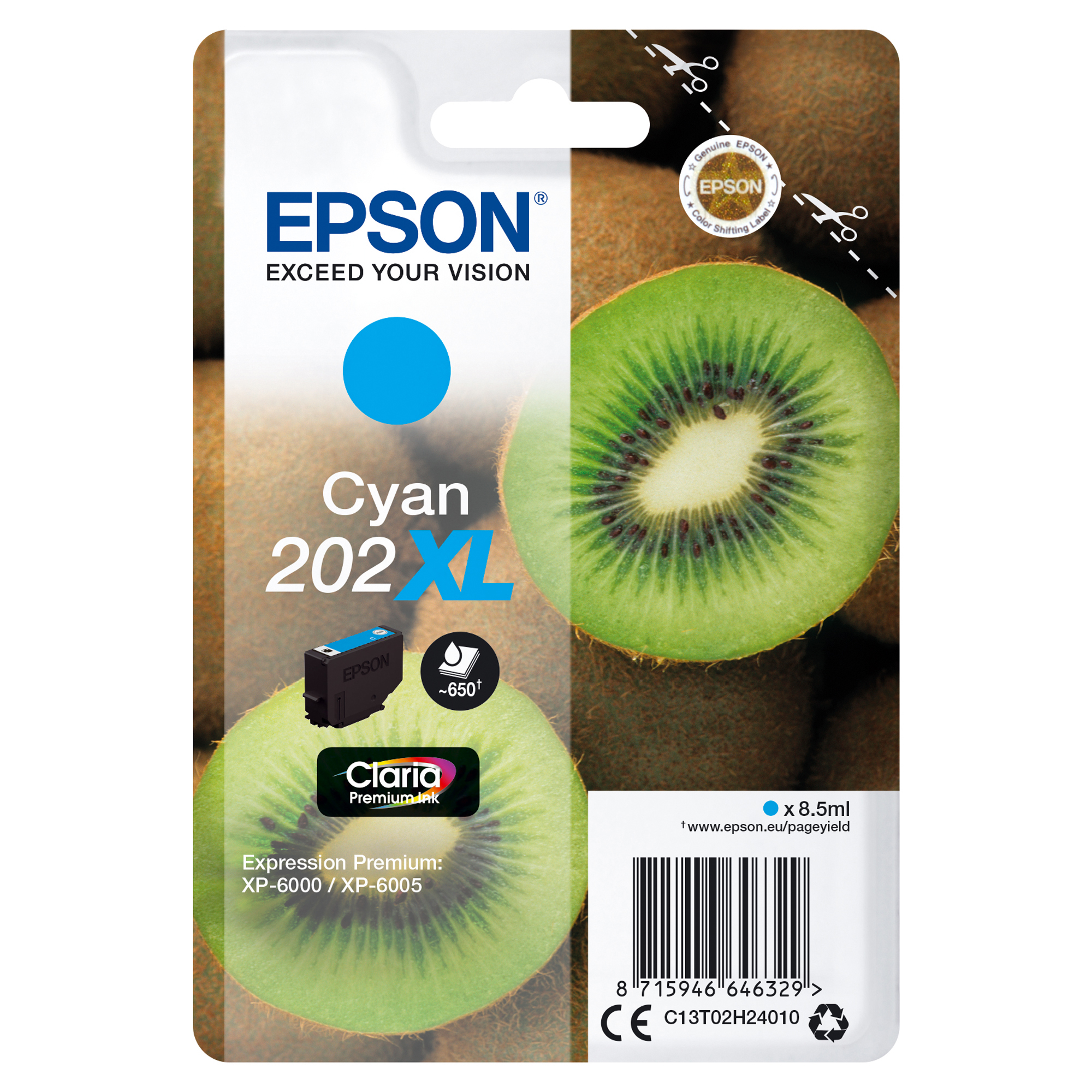 Epson 202XL - 8.5 ml - alta capienza …