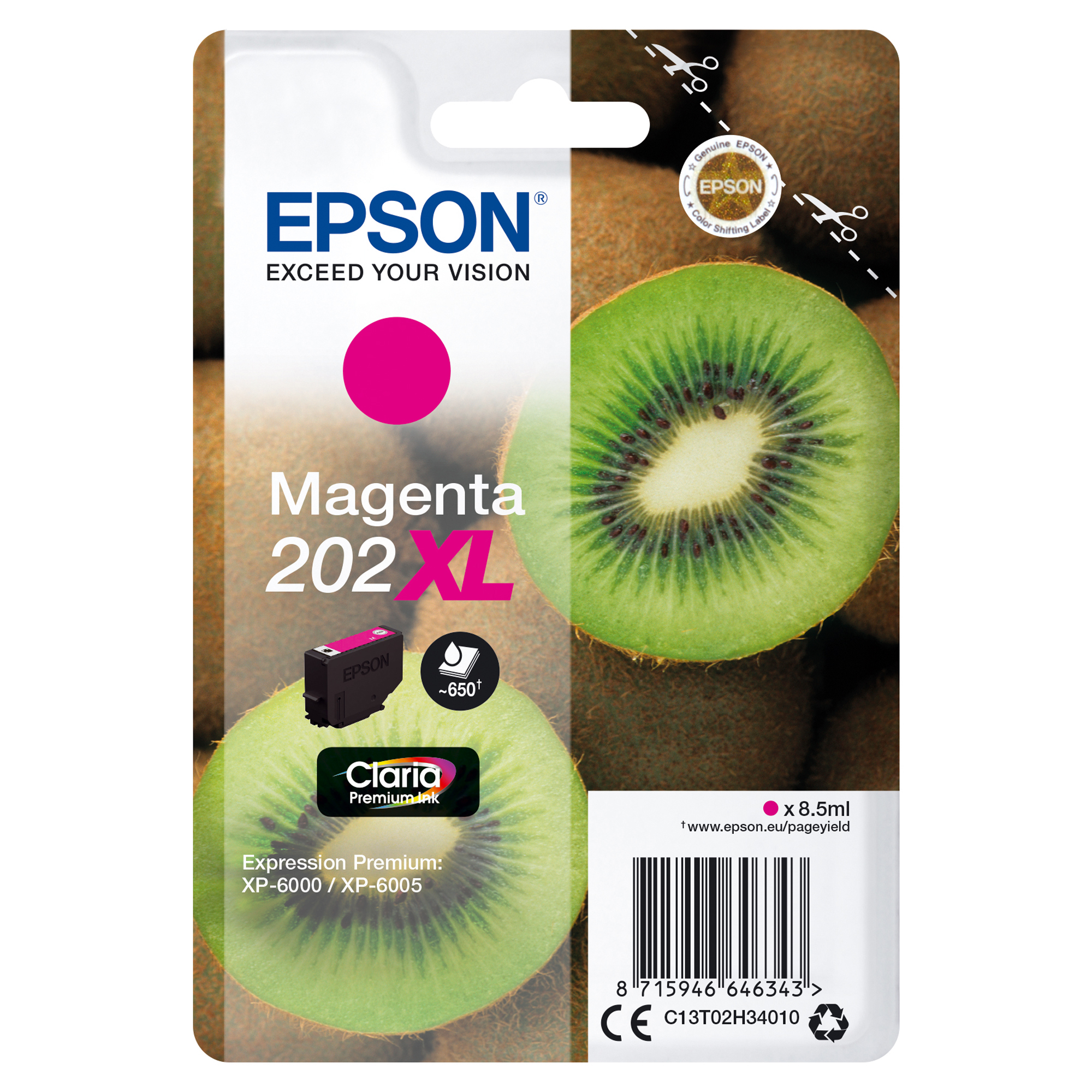 Epson 202XL - 8.5 ml - XL - …