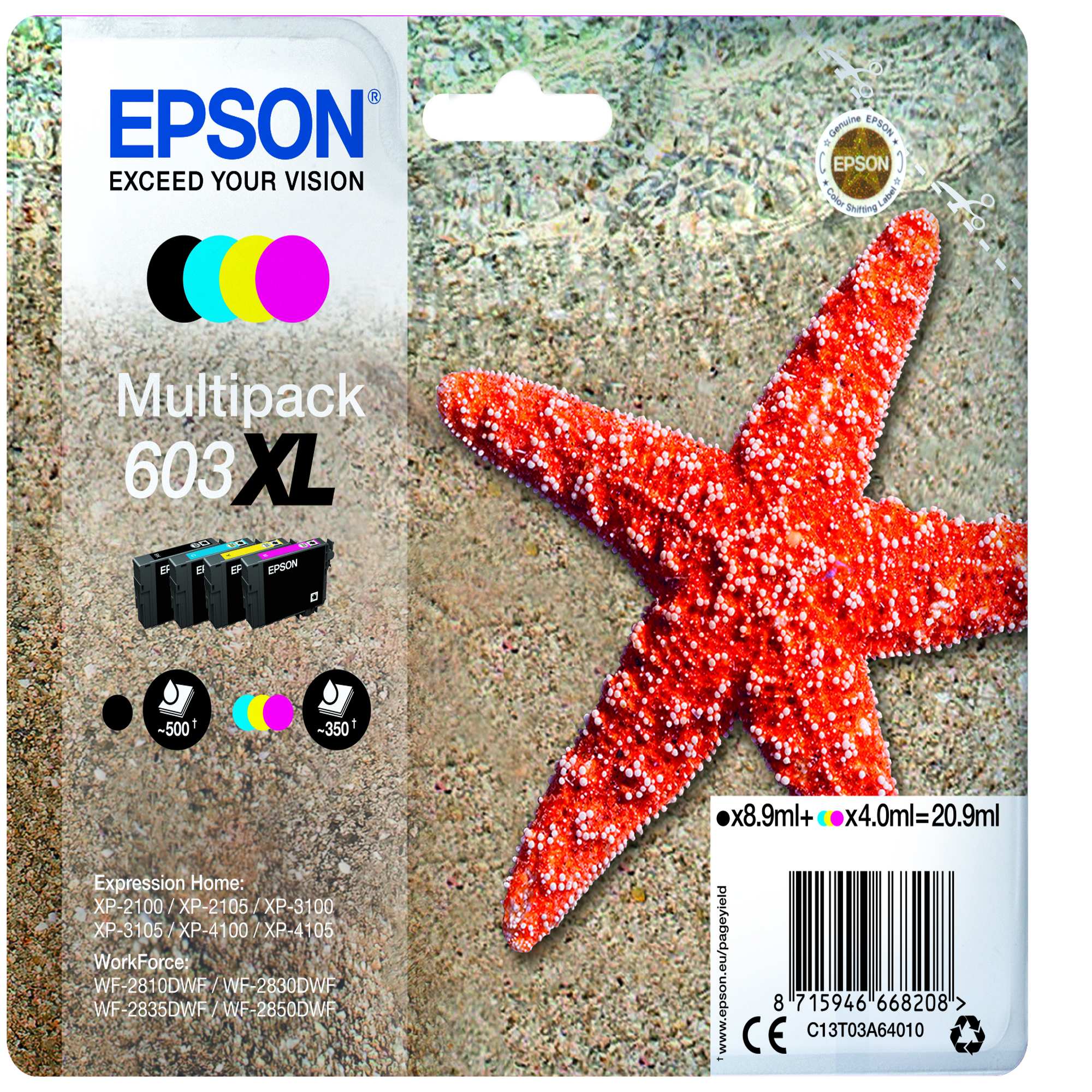 Epson 603XL Multipack - Confezione da 4 - …