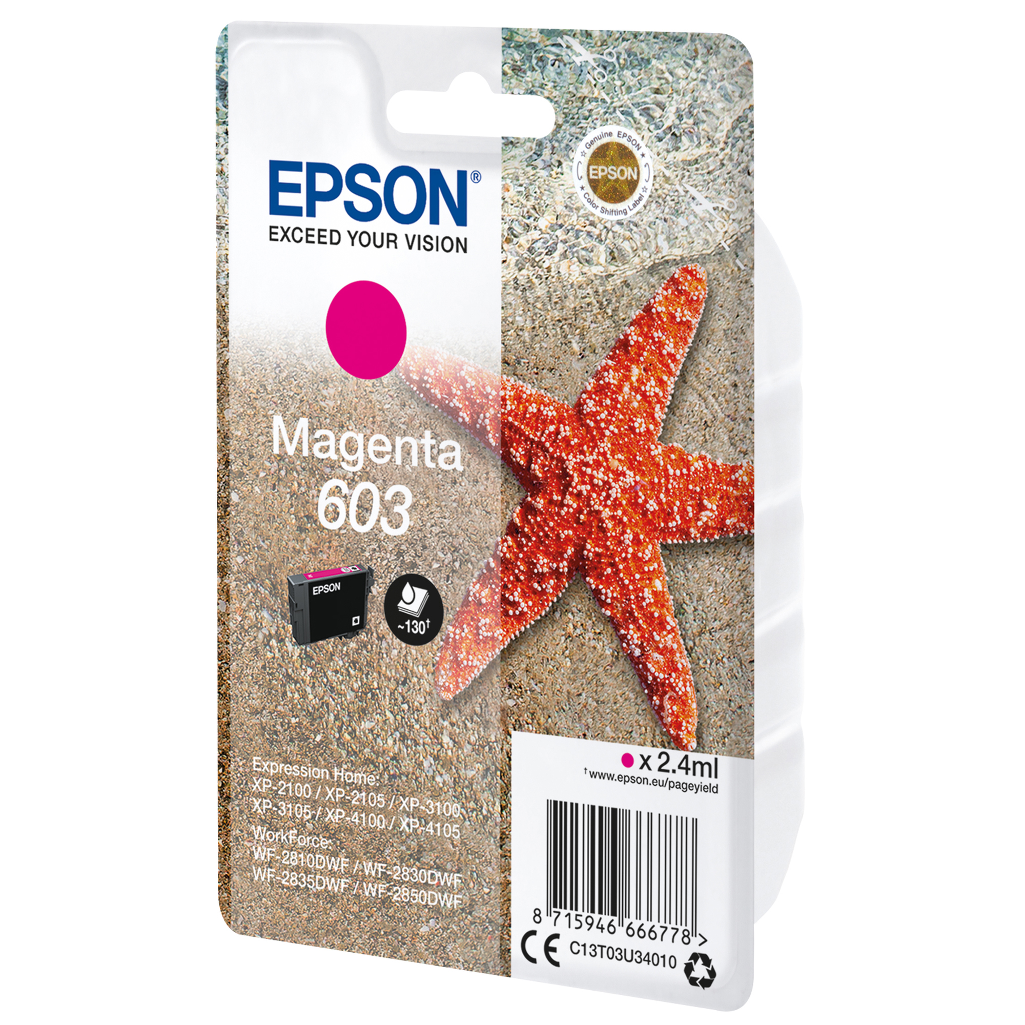 Epson 603 - 2.4 ml - magenta - …