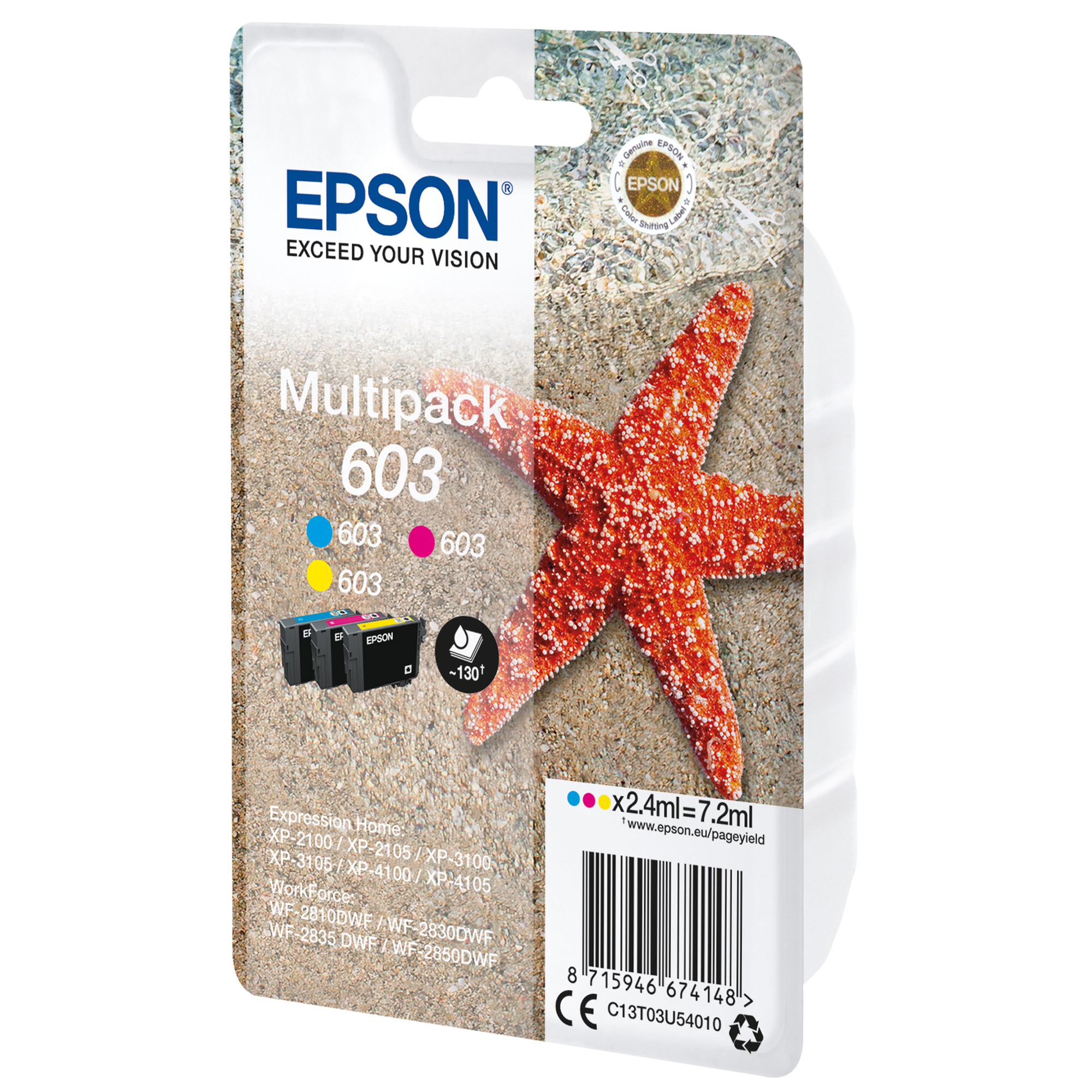 Epson 603 Multipack - Confezione da 3 - …