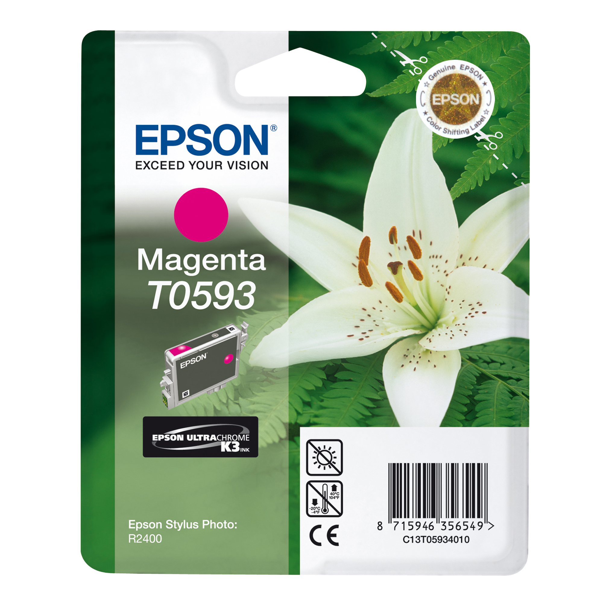 Epson T0593 - 13 ml - magenta - …