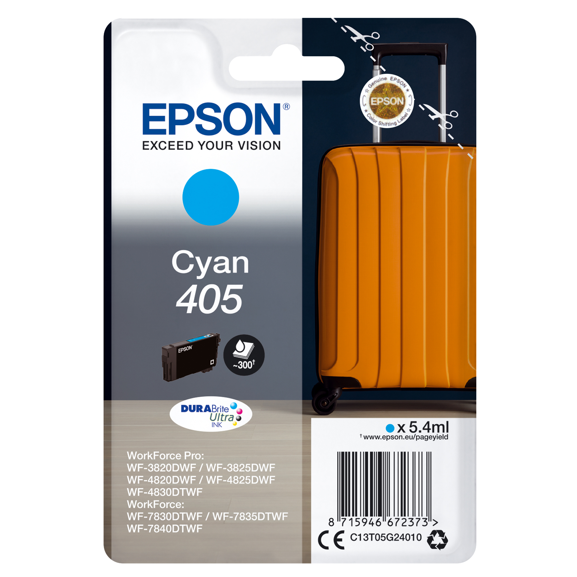 Epson 405 - 5.4 ml - ciano - …