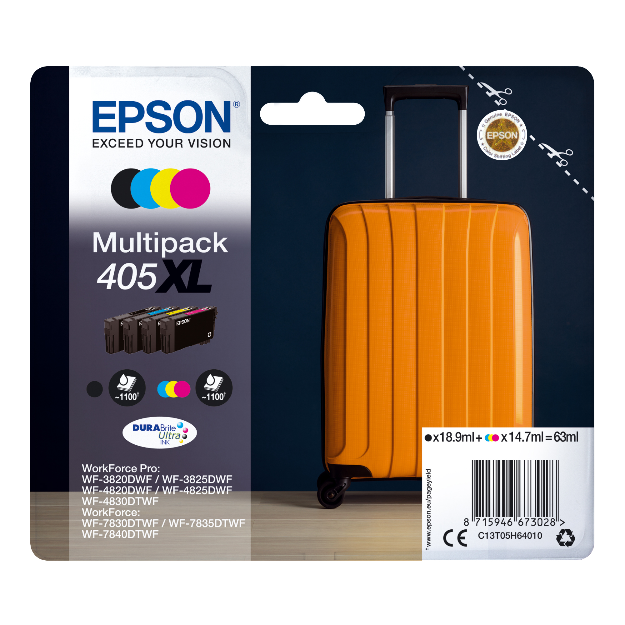 Epson 405XL Multipack - Confezione da 4 - …