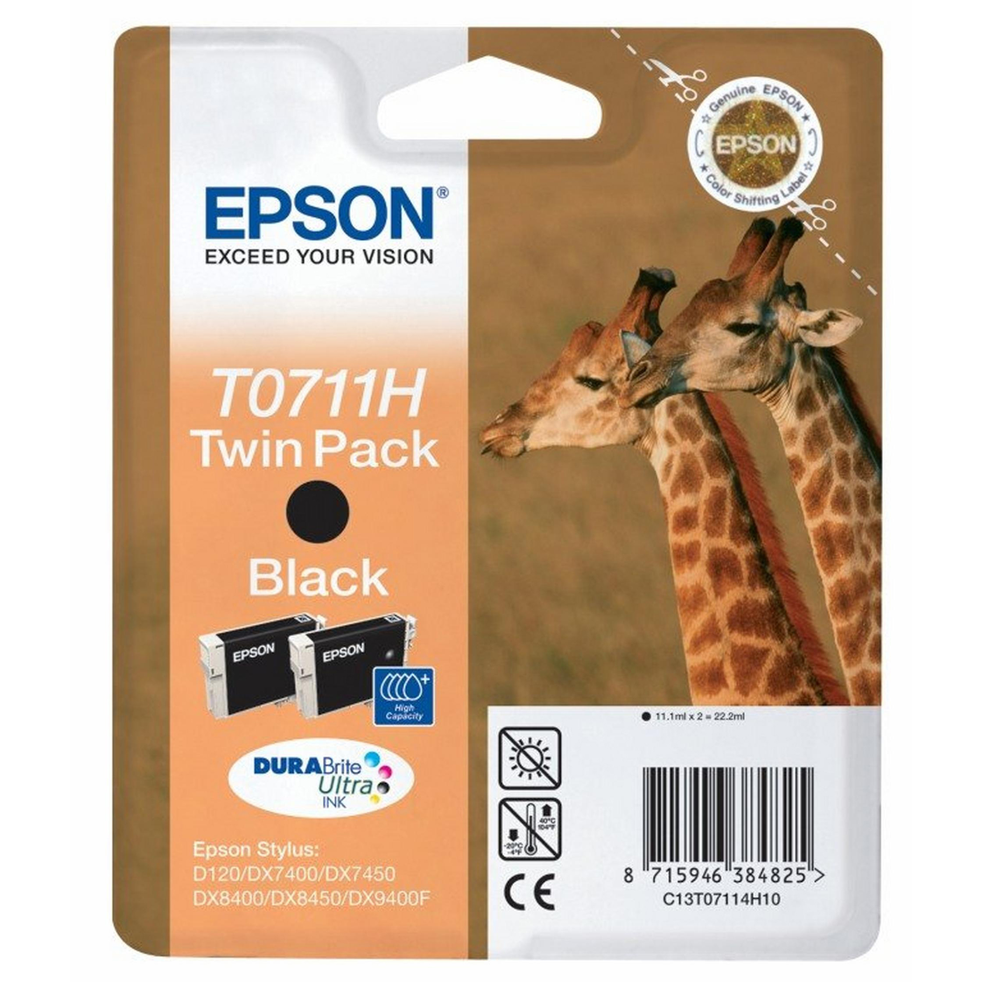 Epson T0711 Twin Pack - Confezione da 2 …