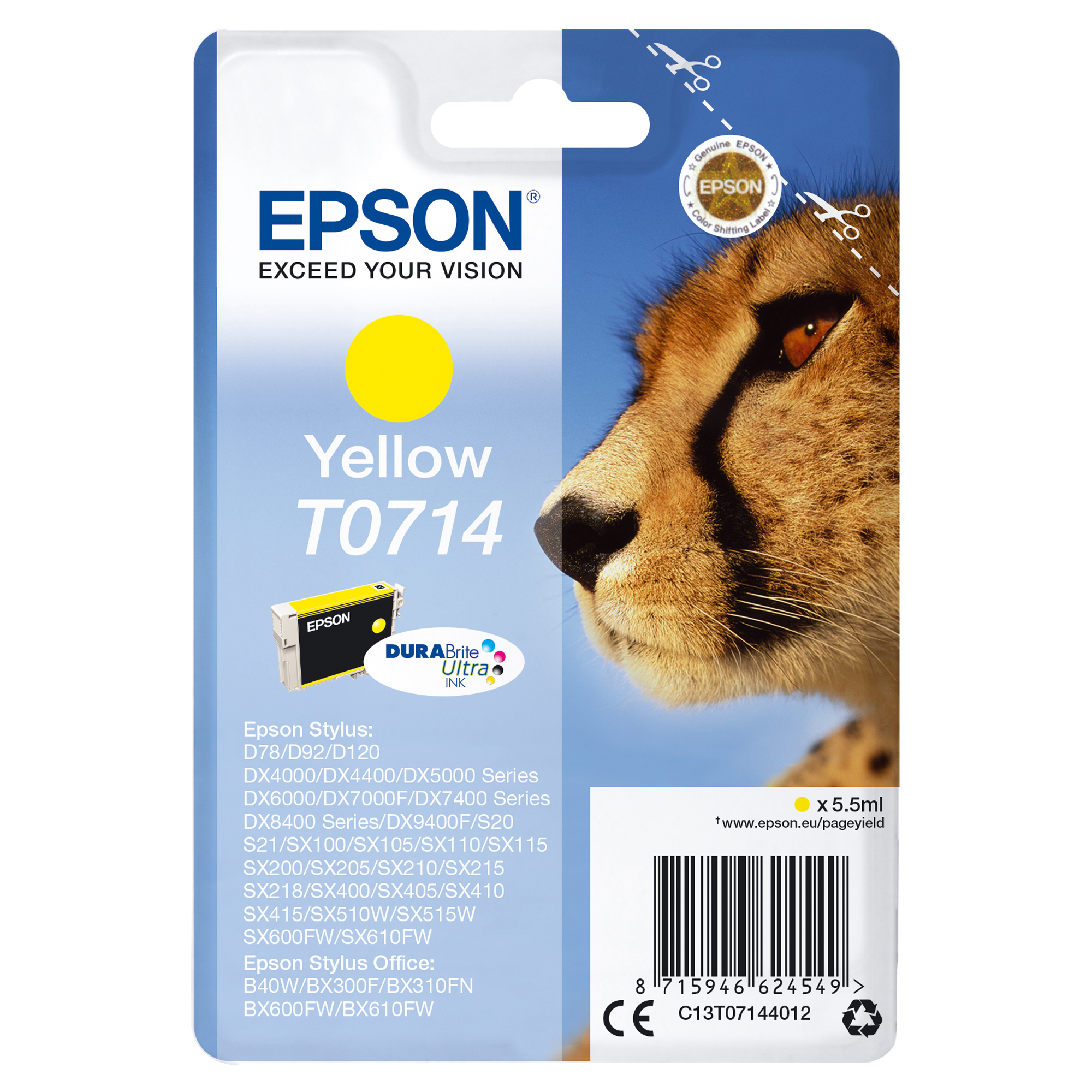 Epson T0714 - 5.5 ml - giallo - …
