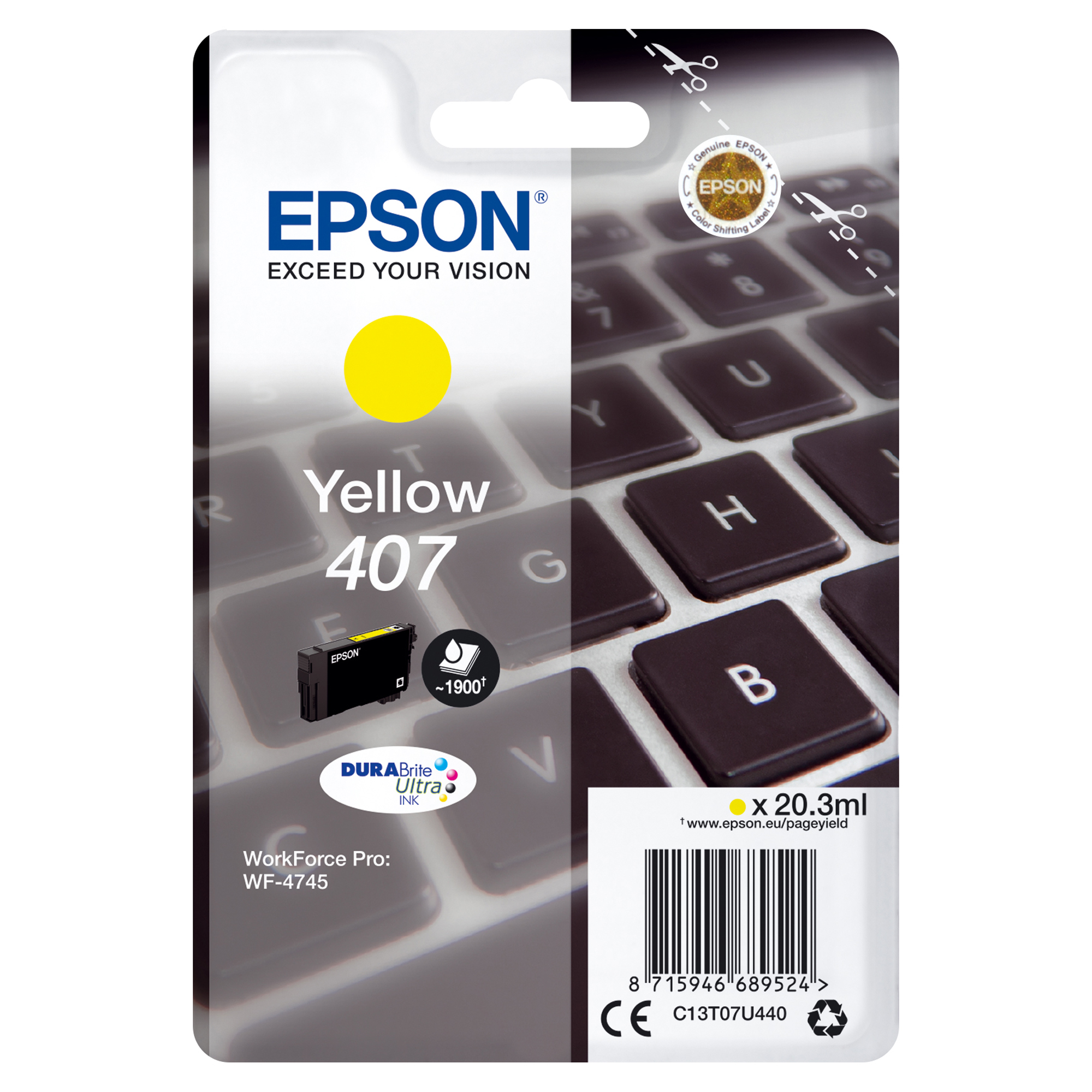 Epson 407 - 20.3 ml - taglia L …