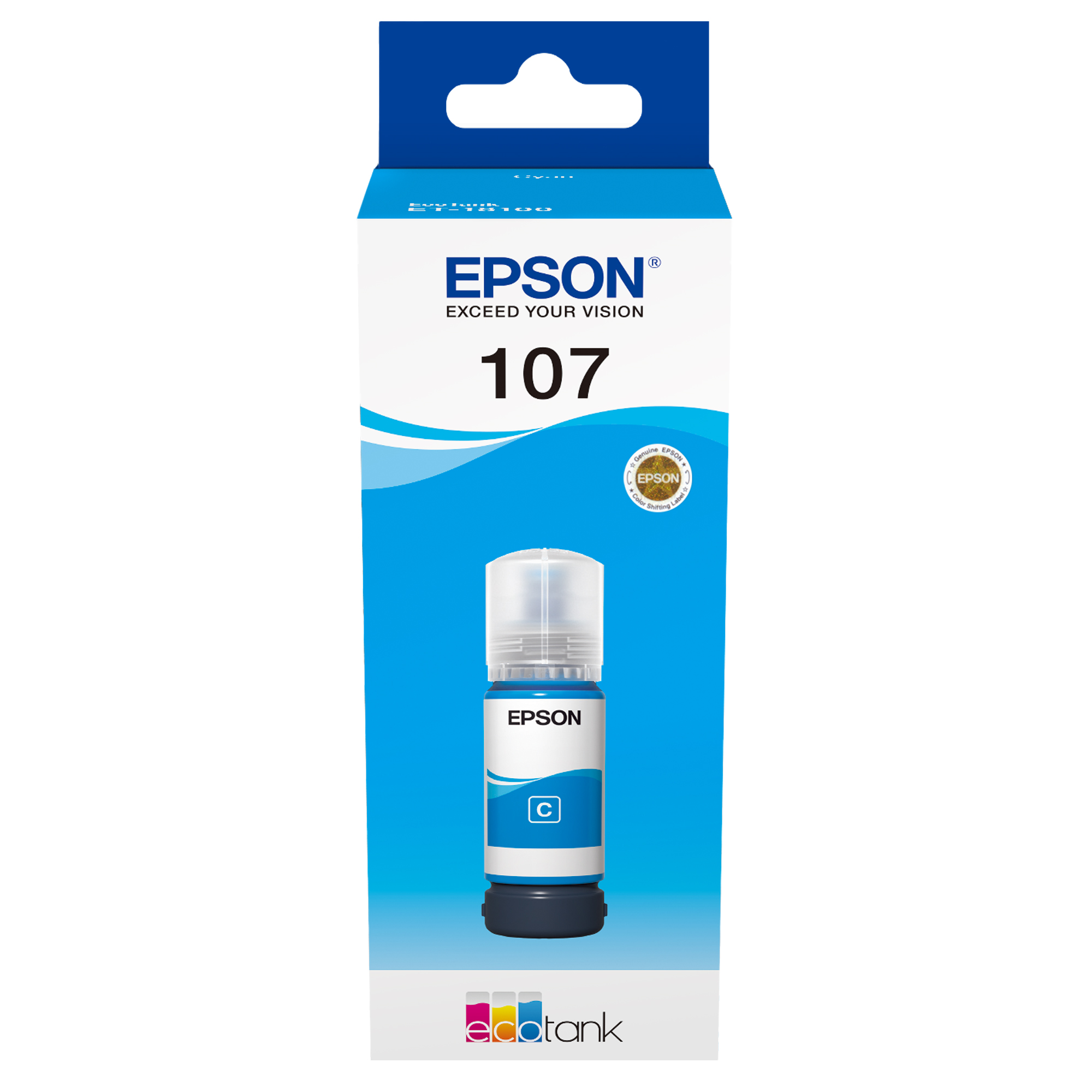 Epson EcoTank 107 - 70 ml - ciano …