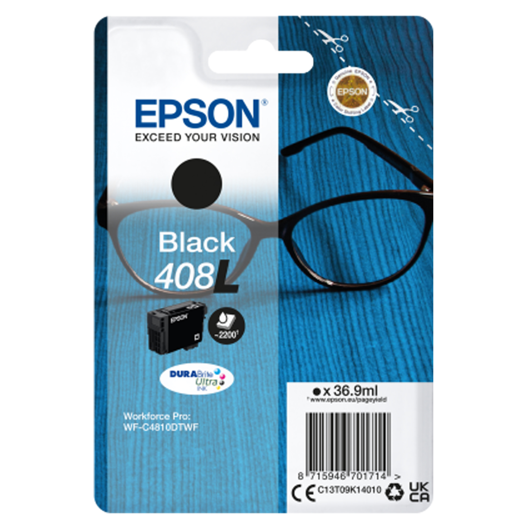 Epson 408XL - 36.9 ml - capacity extra-elevata …