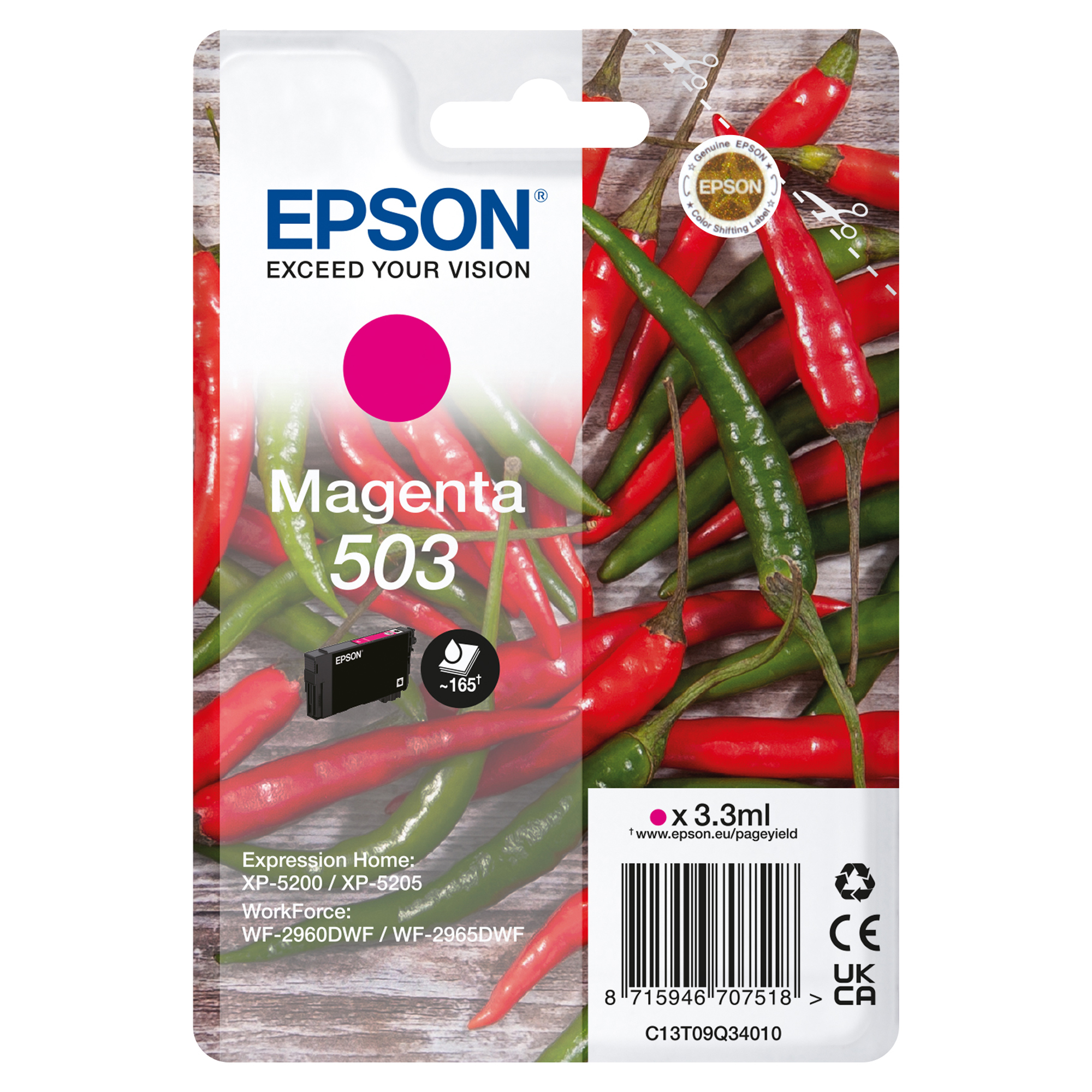 Epson 503 - 3.3 ml - magenta - …