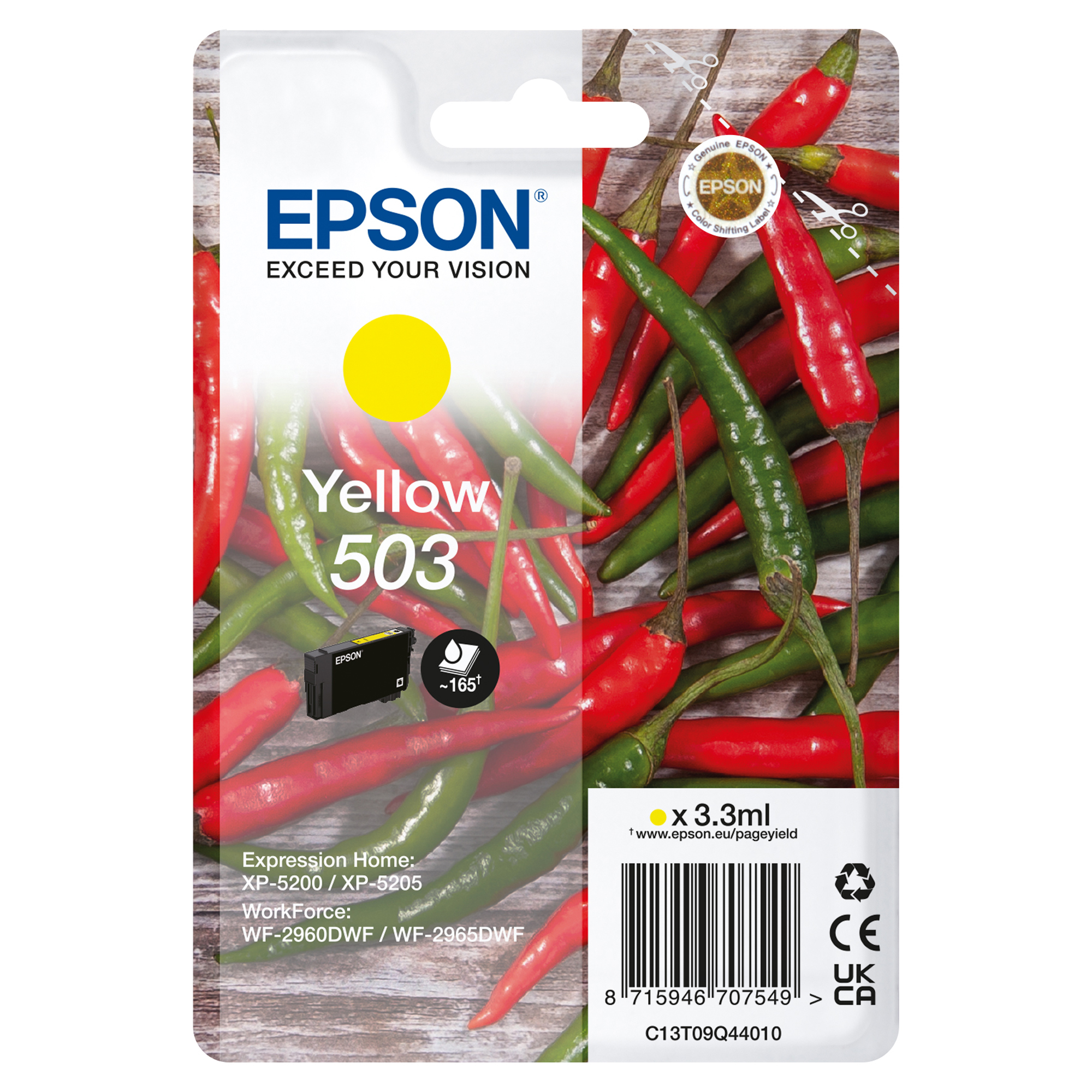 Epson 503 - 3.3 ml - XL - …