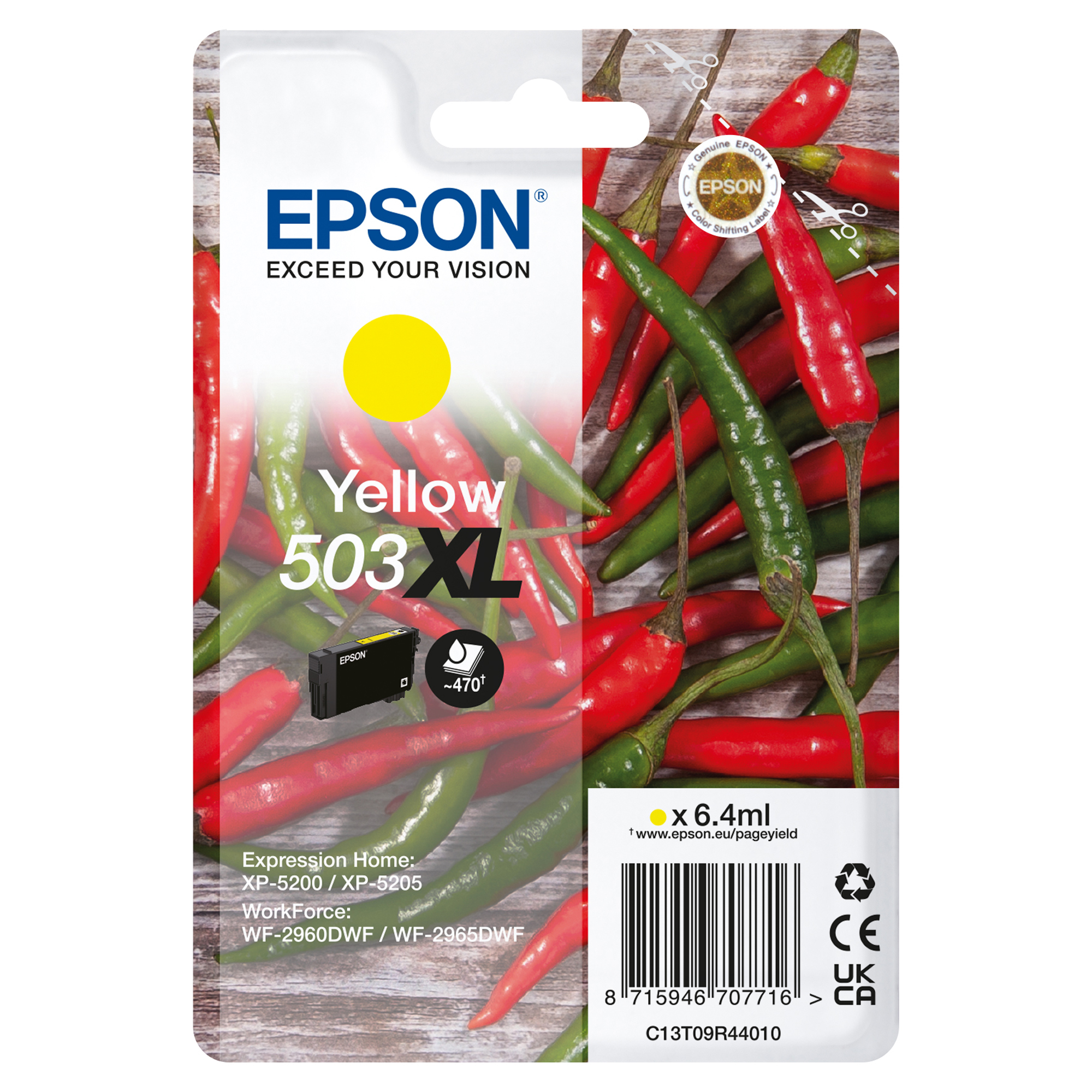 Epson 503XL - 6.4 ml - XL - …