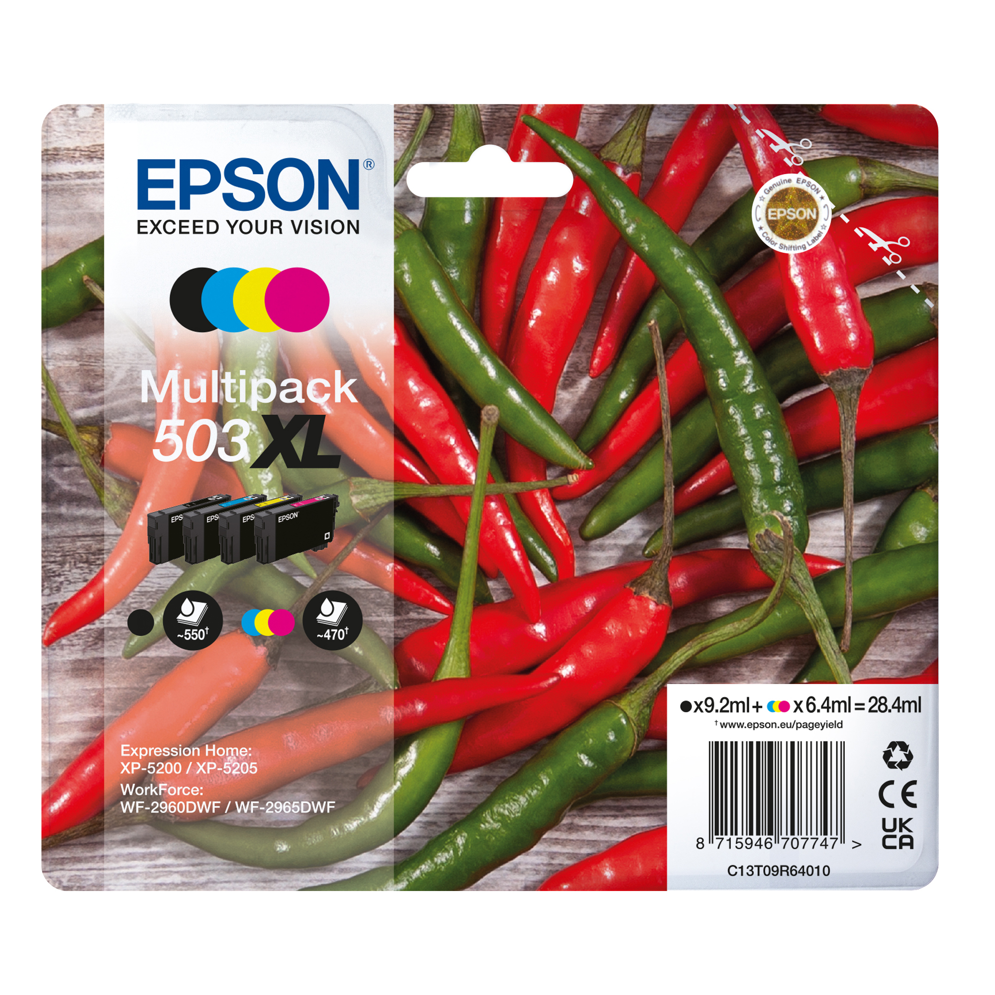 Epson 503XL Multipack - Confezione da 4 - …
