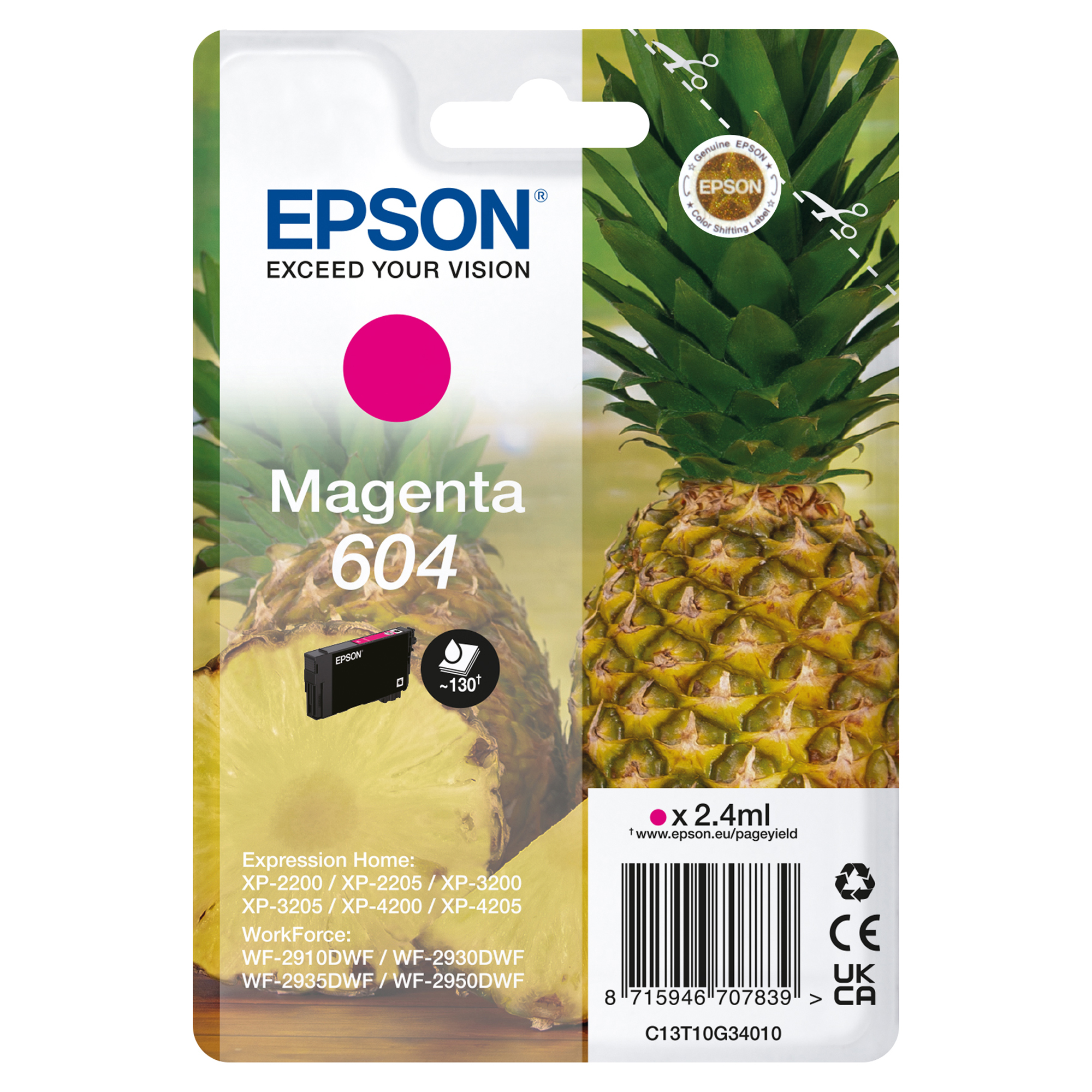 Epson 604 - 2.4 ml - magenta - …