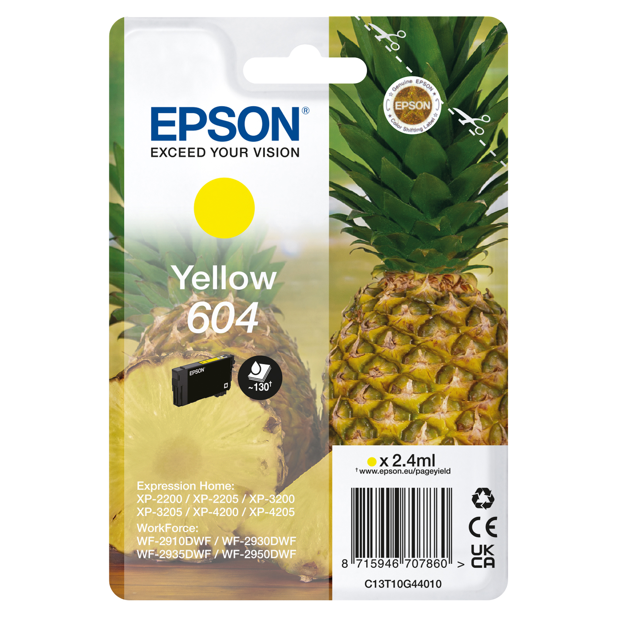 Epson 604 - 2.4 ml - giallo - …