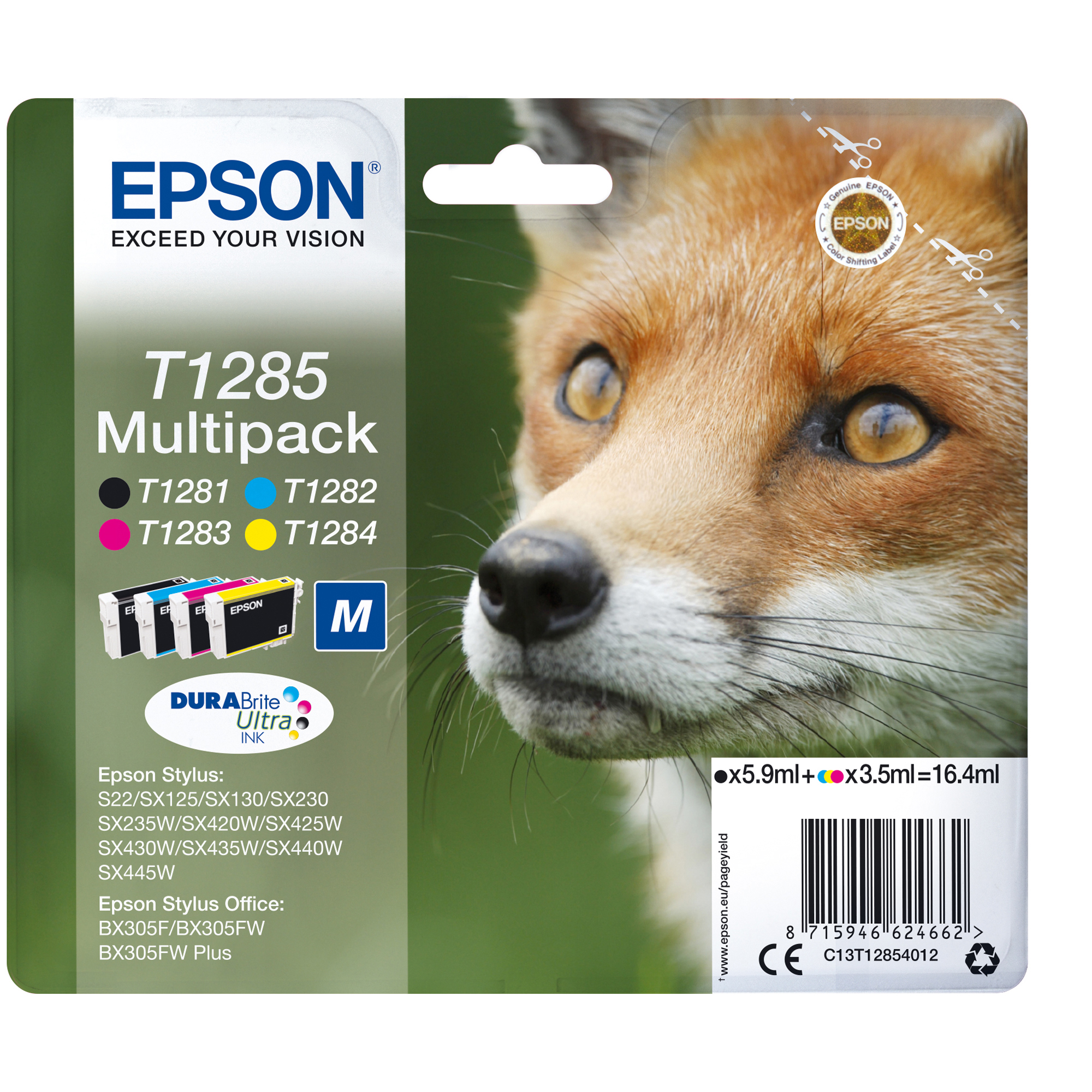 Epson T1285 Multipack - Confezione da 4 - …