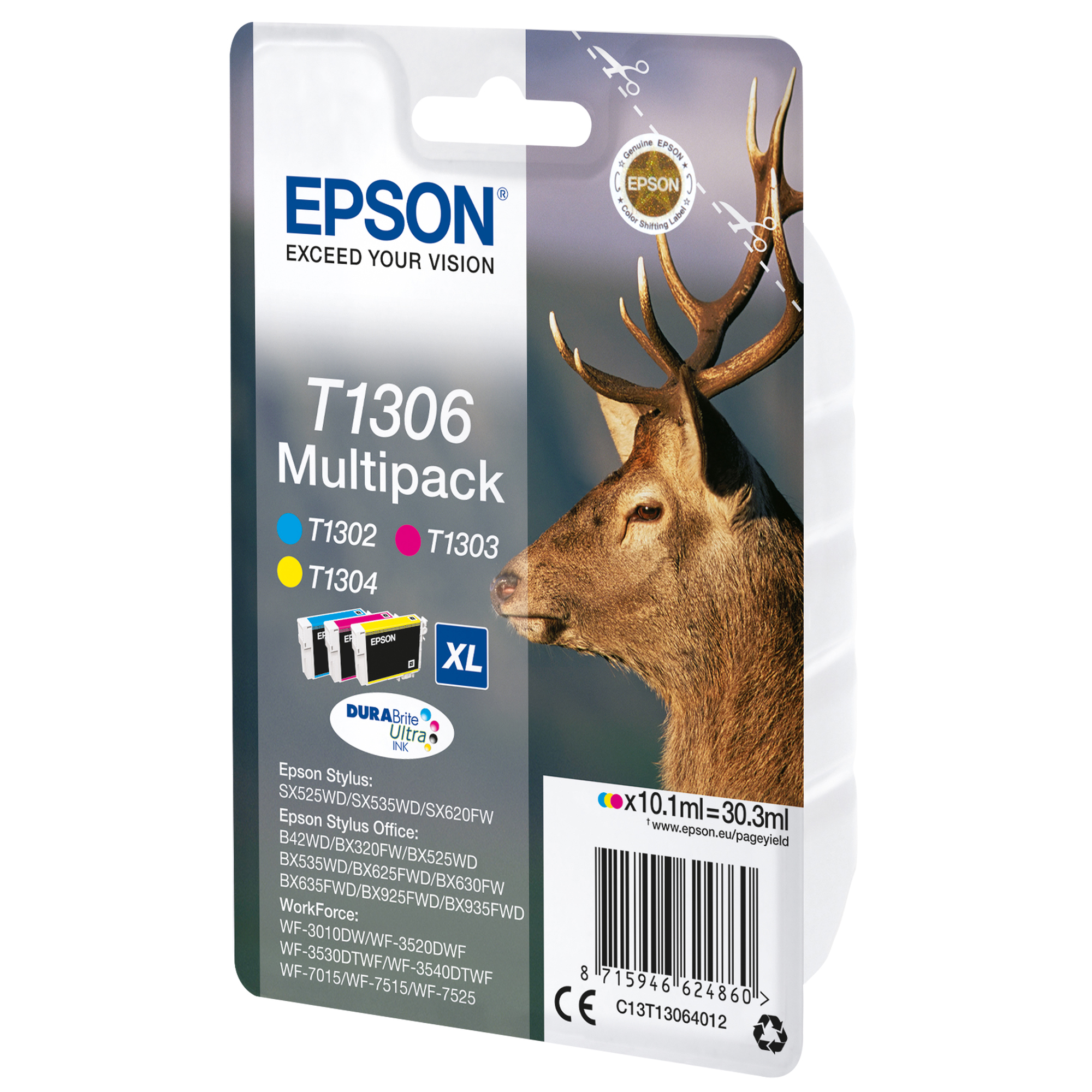 Epson T1306 Multipack - Confezione da 3 - …