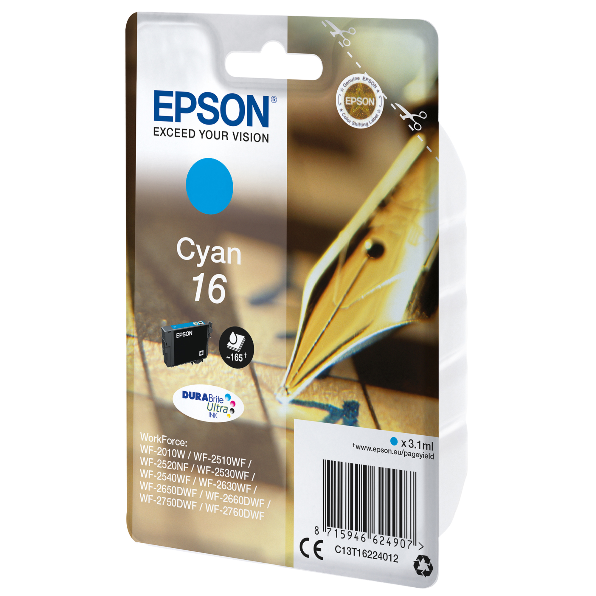 Epson 16 - 3.1 ml - ciano - …