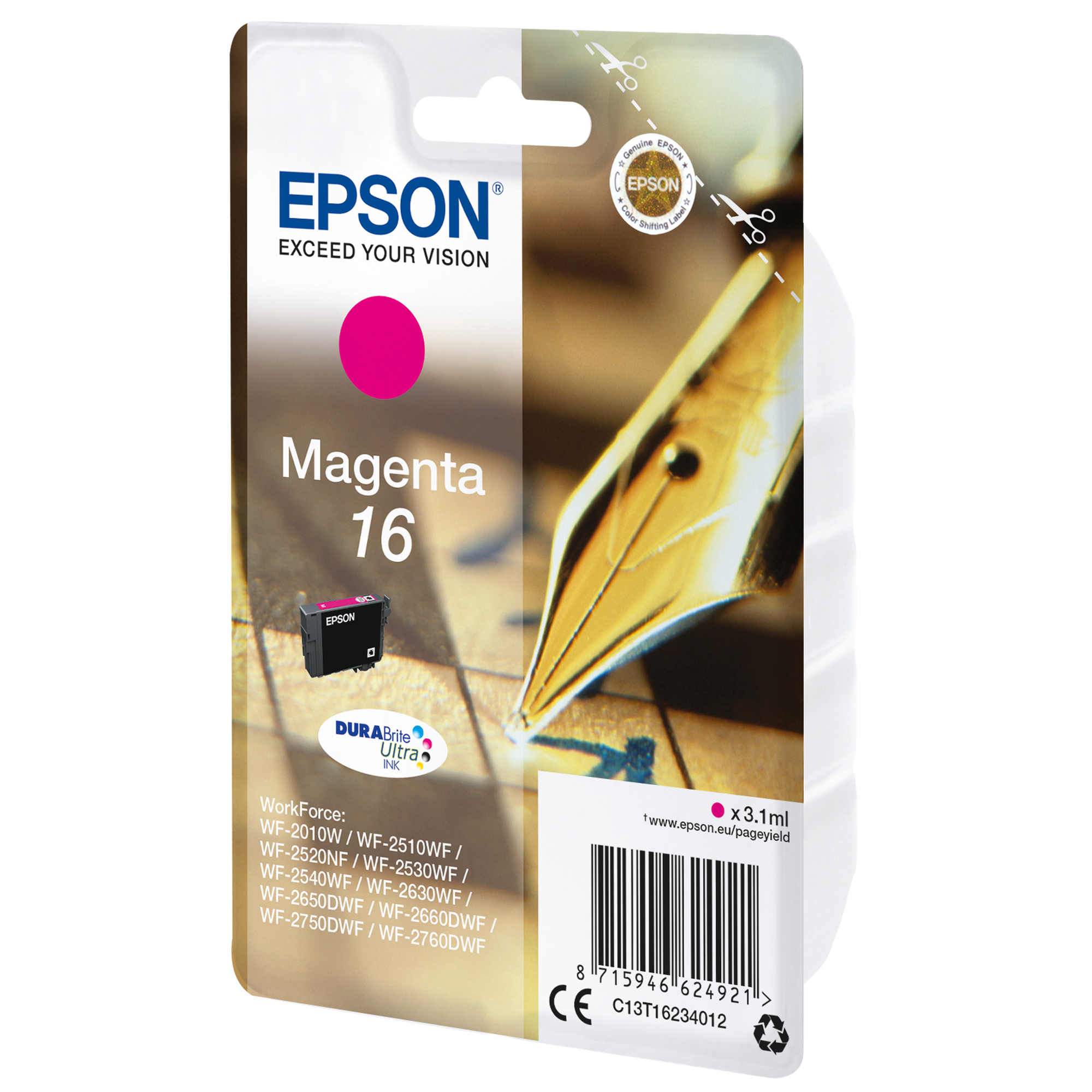 Epson 16 - 3.1 ml - magenta - …