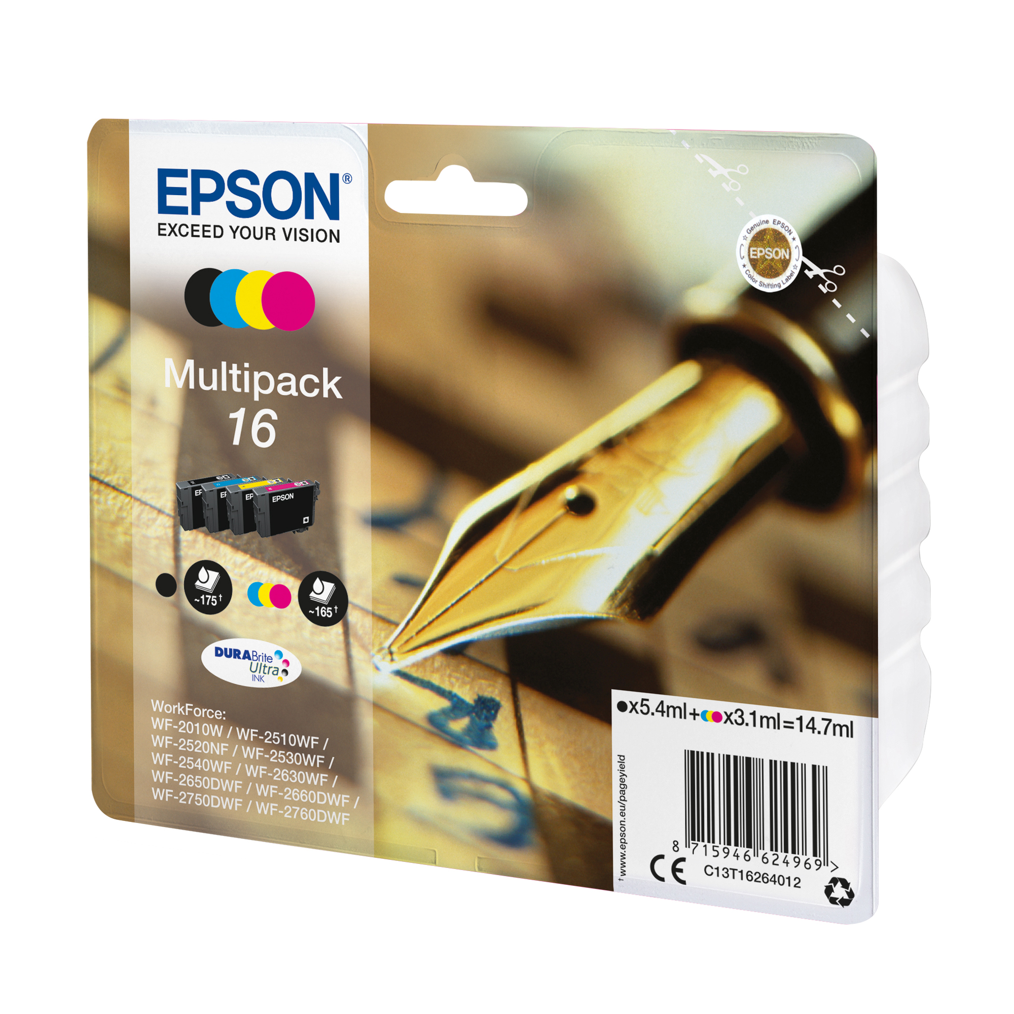 Epson 16 Multipack - Confezione da 4 - …